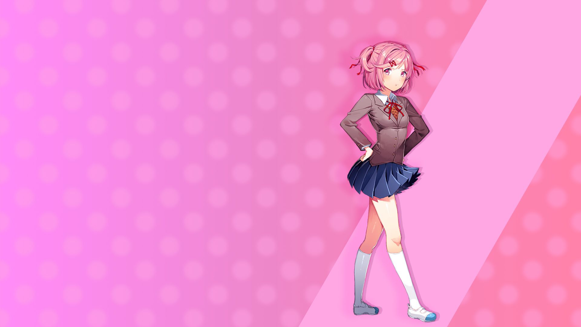 1920x1080 Natsuki (Doki Doki Literature Club!) Wallpaper