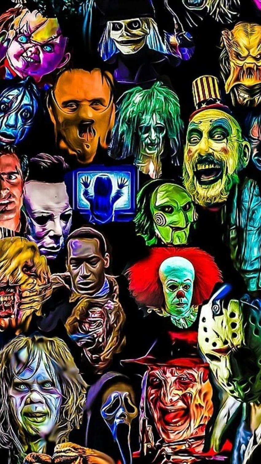 850x1511 MELANATED WARRIORMINDED on Horror, horror movie halloween HD phone wallpaper