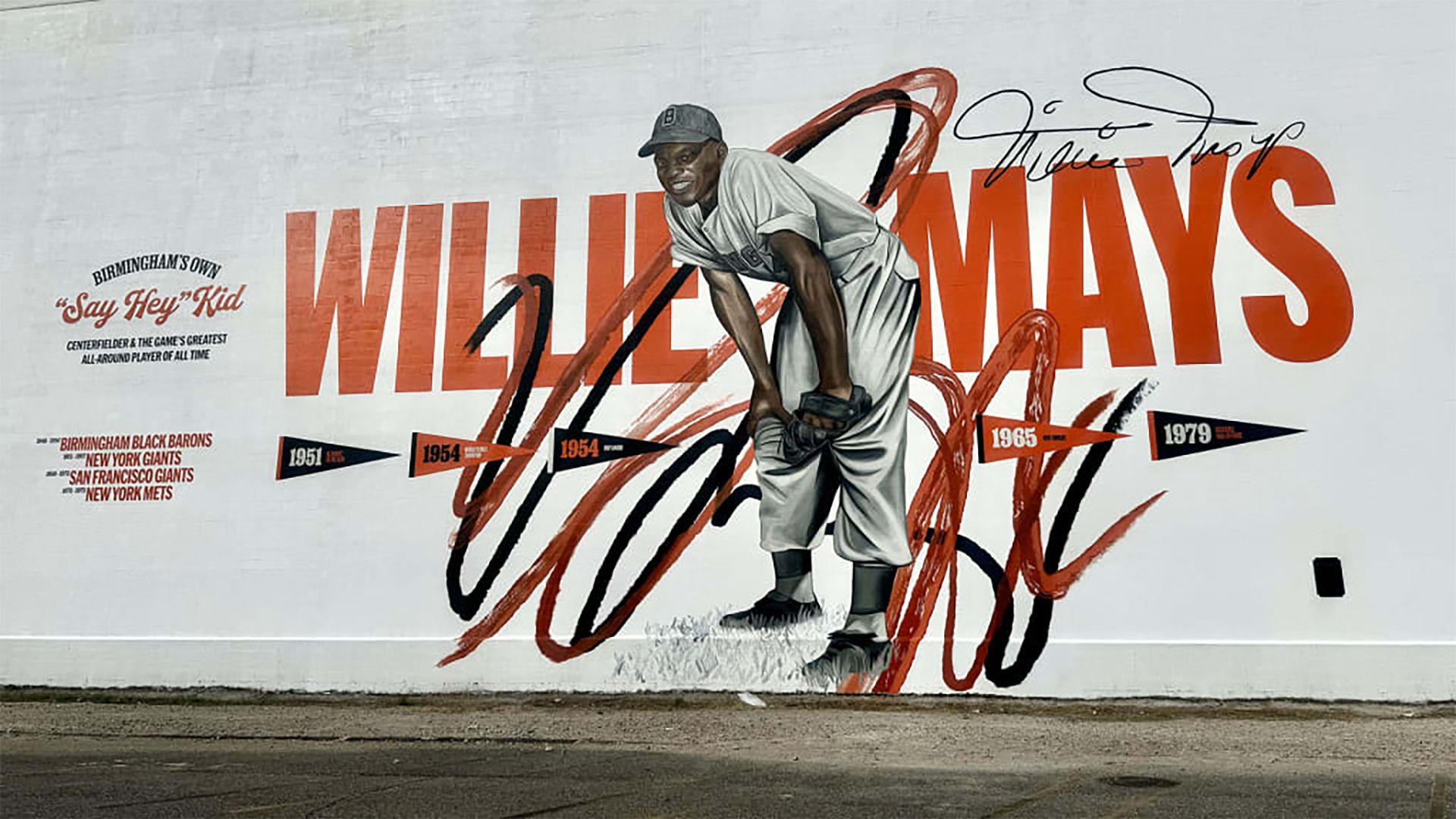 1920x1080 MLB unveils Willie Mays mural in Birmingham
