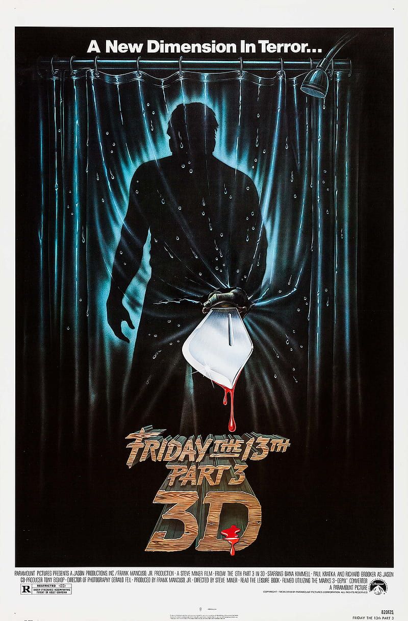 800x1217 Friday the 13th, 3D, film, jason, jason voorhees, movie, scary, HD phone wallpaper