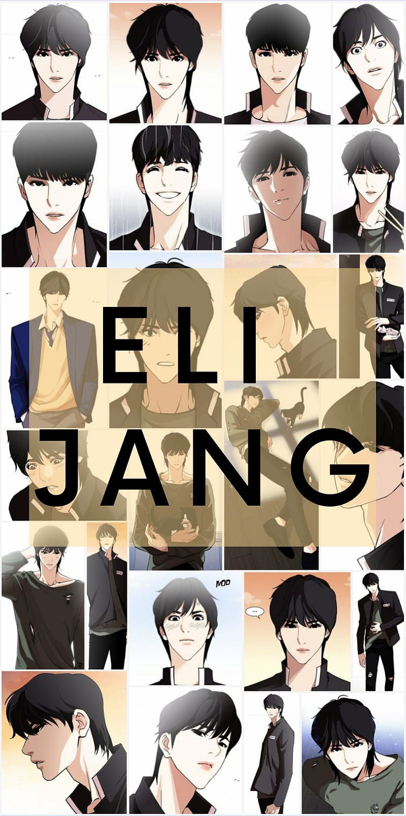 800x1606 Eli Jang Lookism, eli jang, webcomic, webtoon, HD phone wallpaper