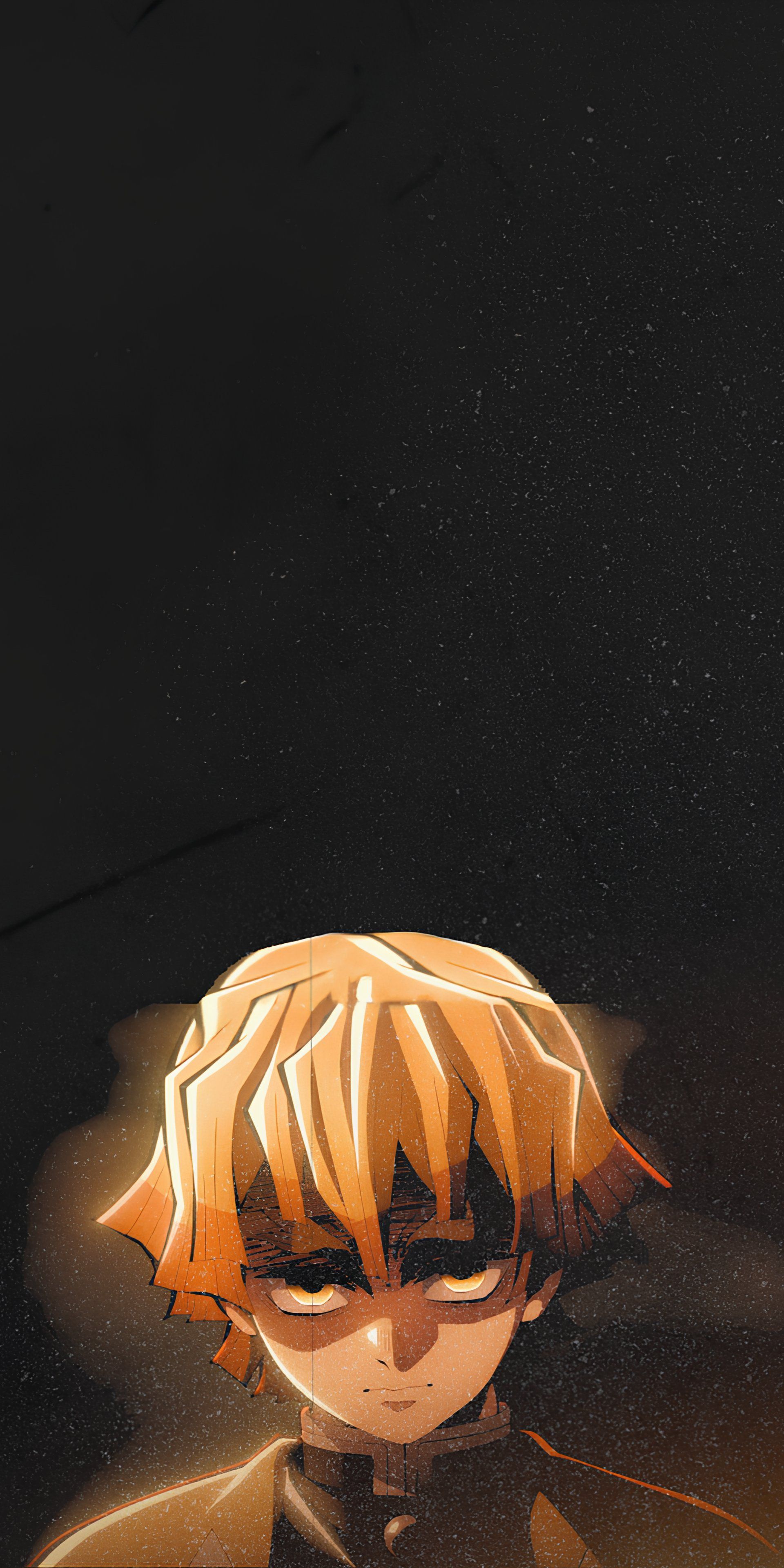 1920x3840 Zenitsu Infinity Castle Wallpaper