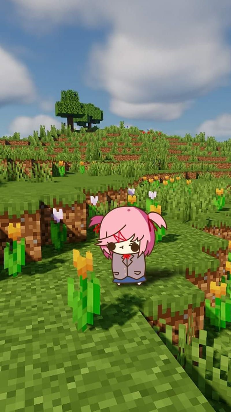 800x1422 Natsuki, Doki doki literature club, Doki doki literature club plus, HD phone wallpaper