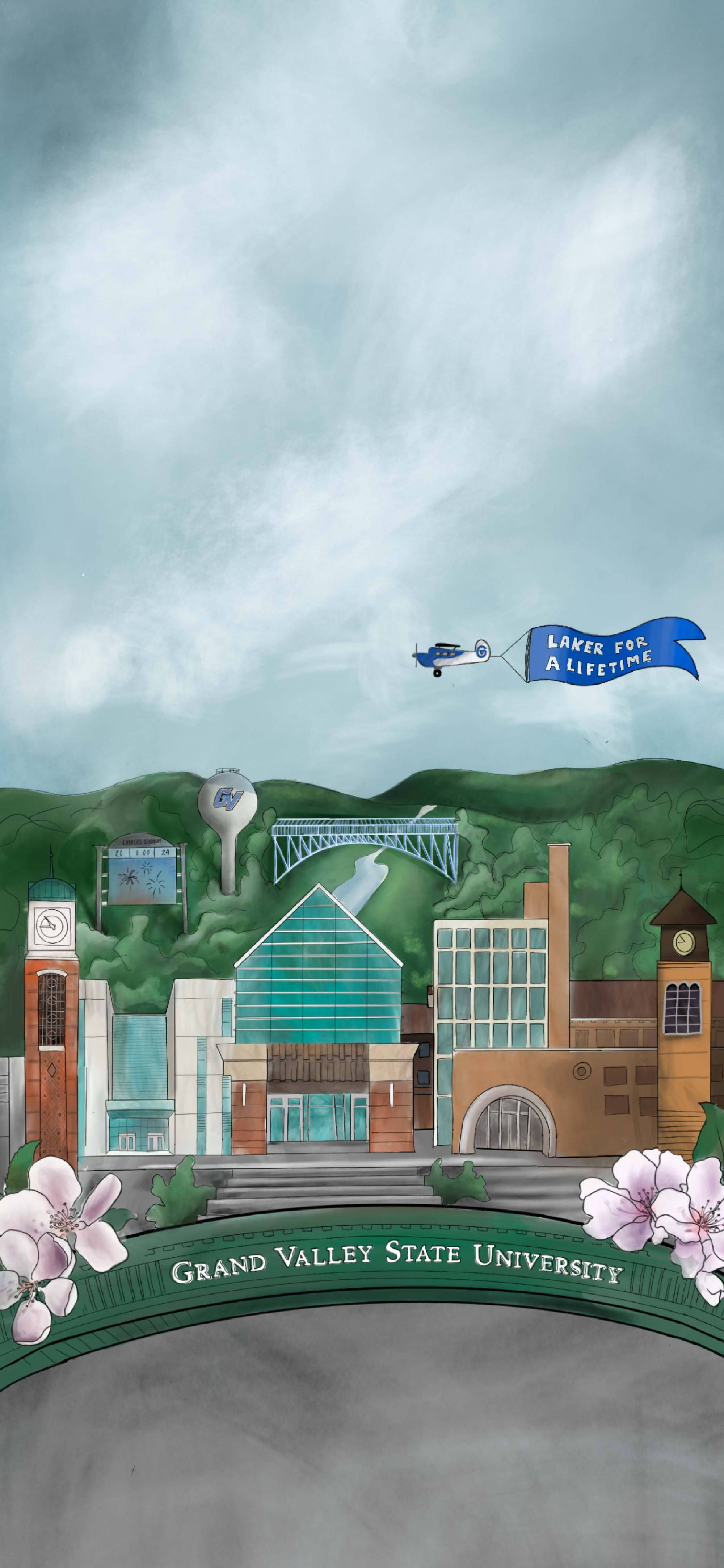 2000x4329 GVSU Wallpaper Valley State University