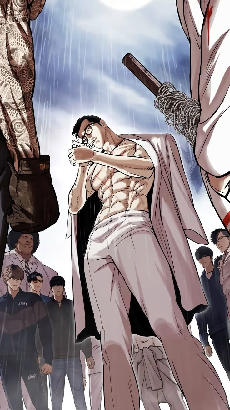 736x1308 gun lookism