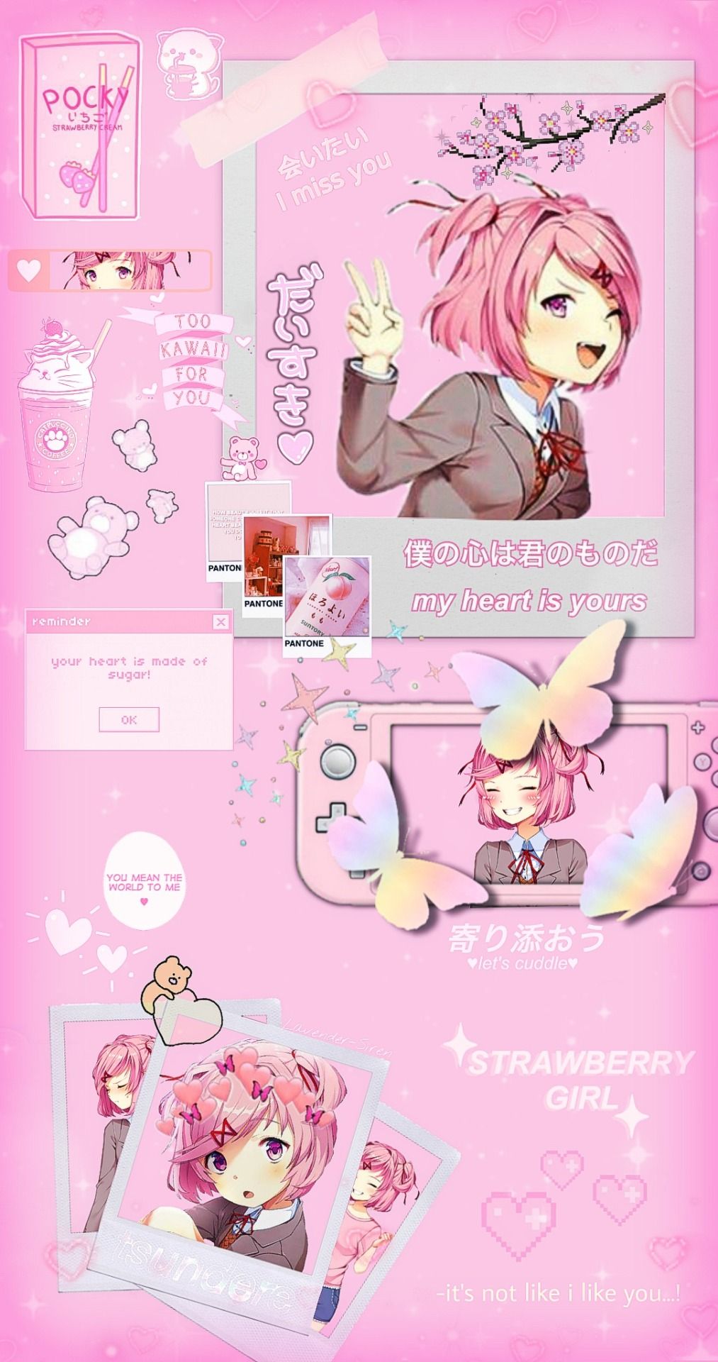 1013x1920 natsuki is best girl