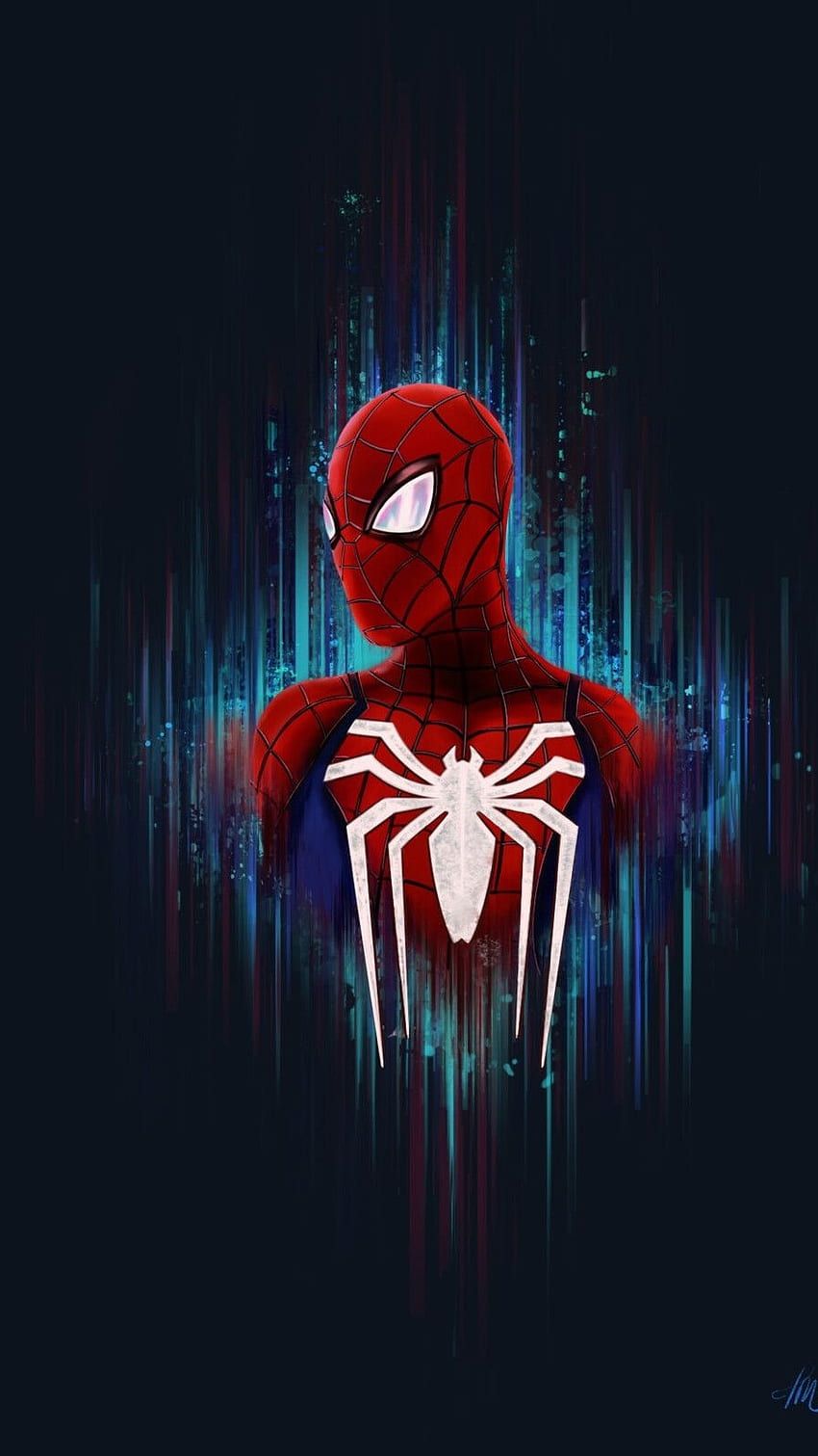 850x1511 Lock Screen, Spider Man HD phone wallpaper
