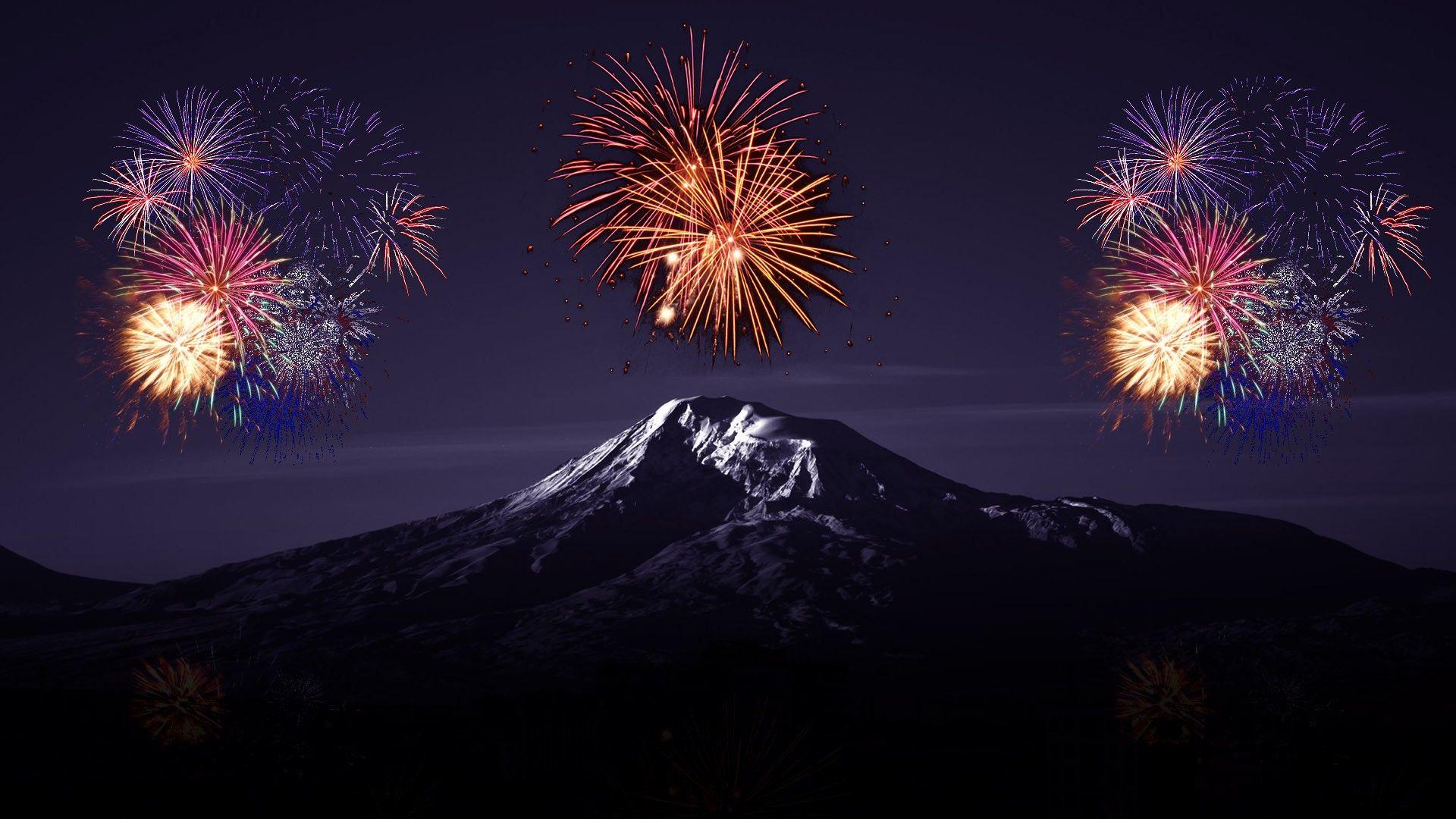 1920x1080 Fireworks HD Desktop Wallpaper 34577