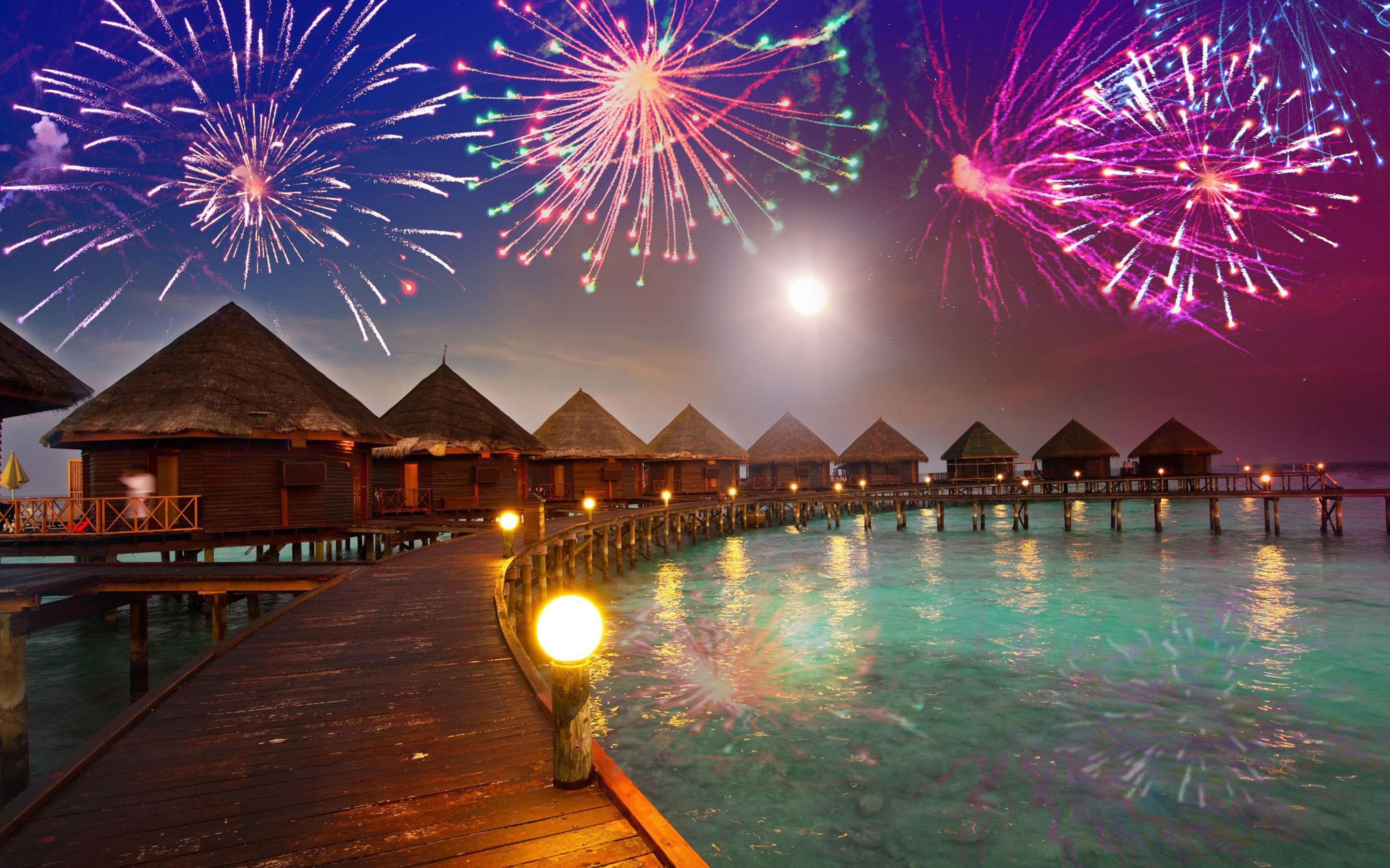 2880x1800 High resolution Fireworks HD 2880x1800 wallpaper for PC