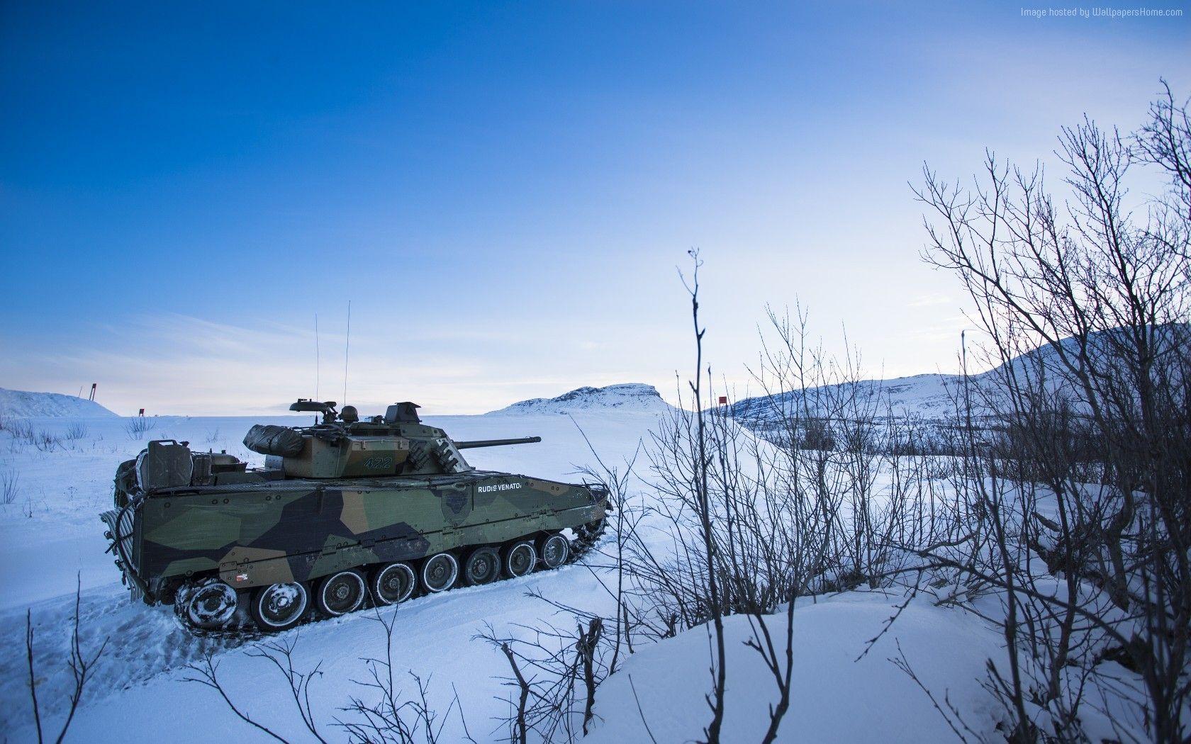 1680x1050 #Strf #Swedish army, #combat vehicle. Military