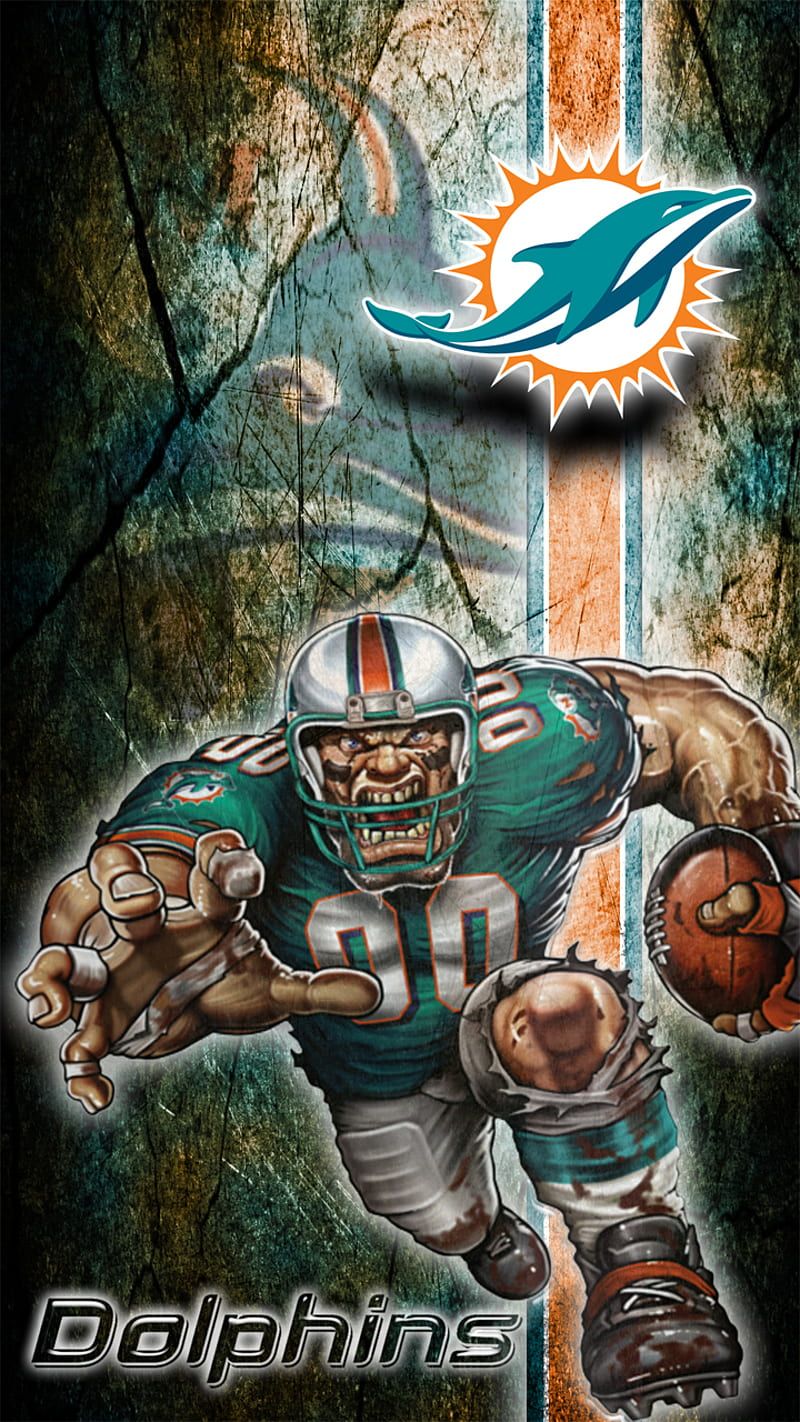 800x1422 Miami Dolphins, football, logo, nfl, HD wallpaper