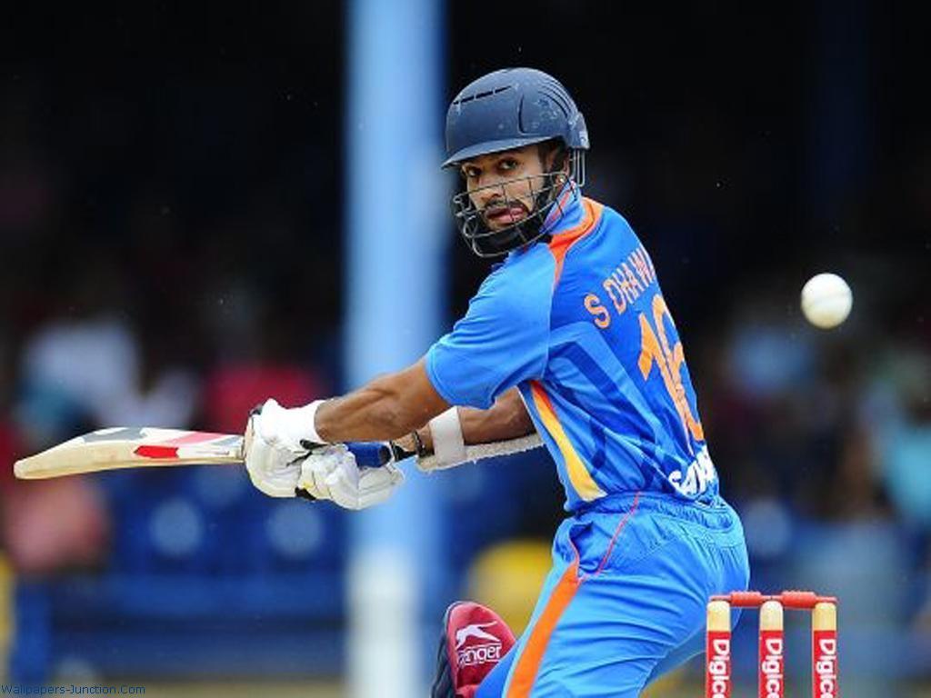 1024x768 Shikhar Dhawan Wallpaper
