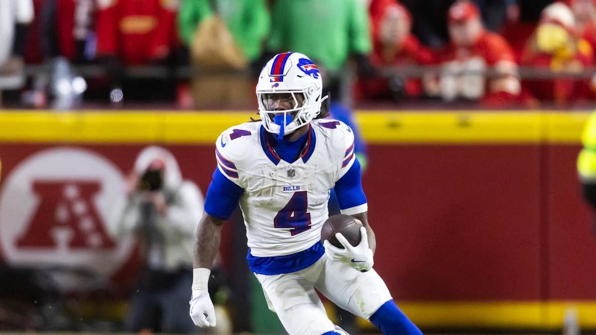1200x675 League Decision Makers Rank Bills' James Cook Among NFL Elites