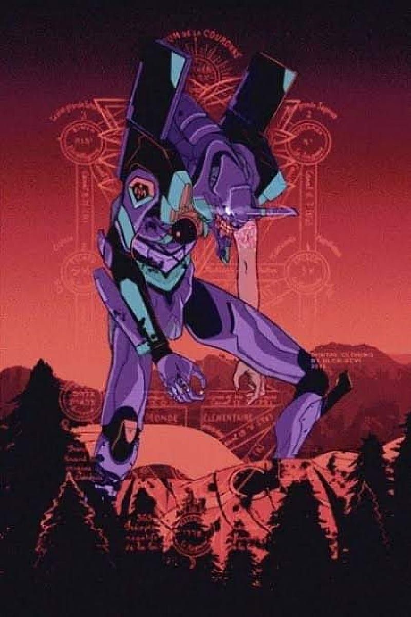800x1200 NGE, anime, neon genesis evangelion, HD phone wallpaper