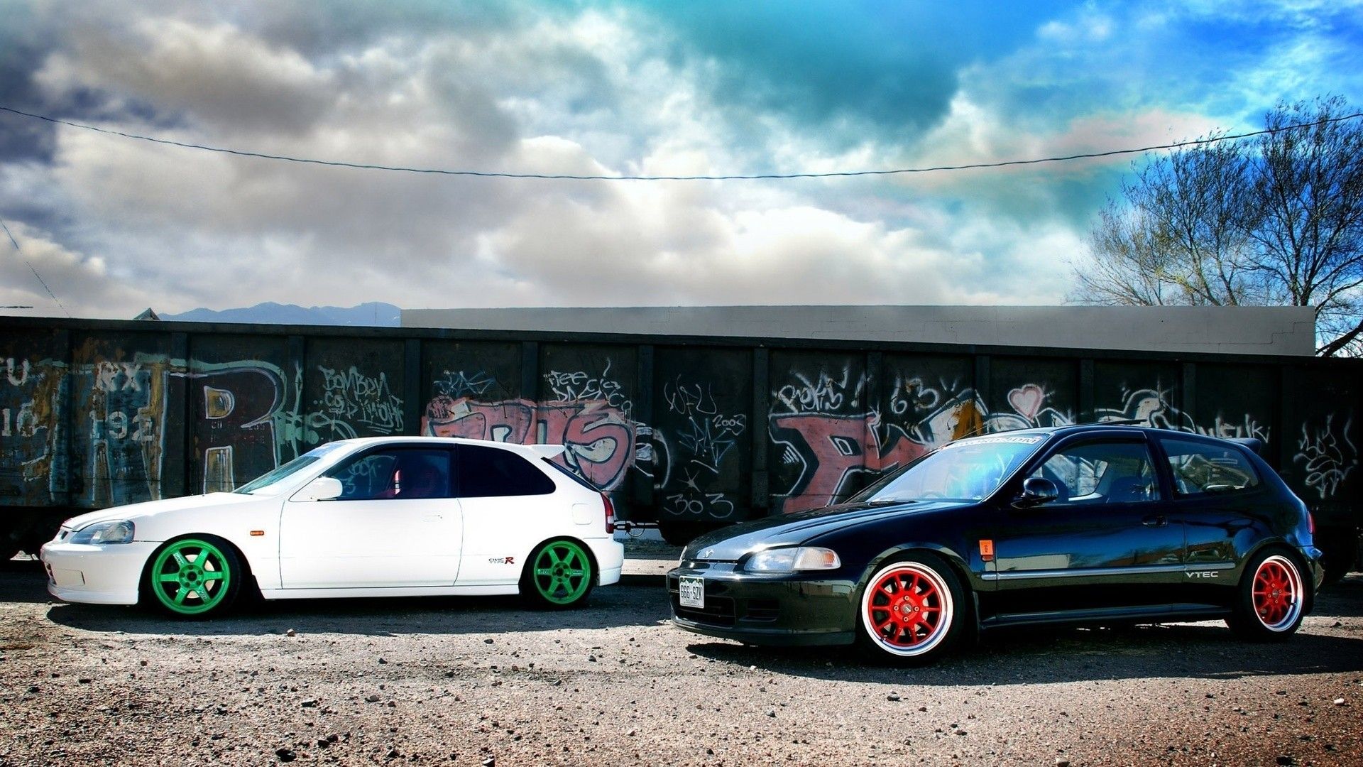 1920x1080 Stance, Honda, Honda Civic, JDM Wallpaper HD / Desktop and Mobile Background