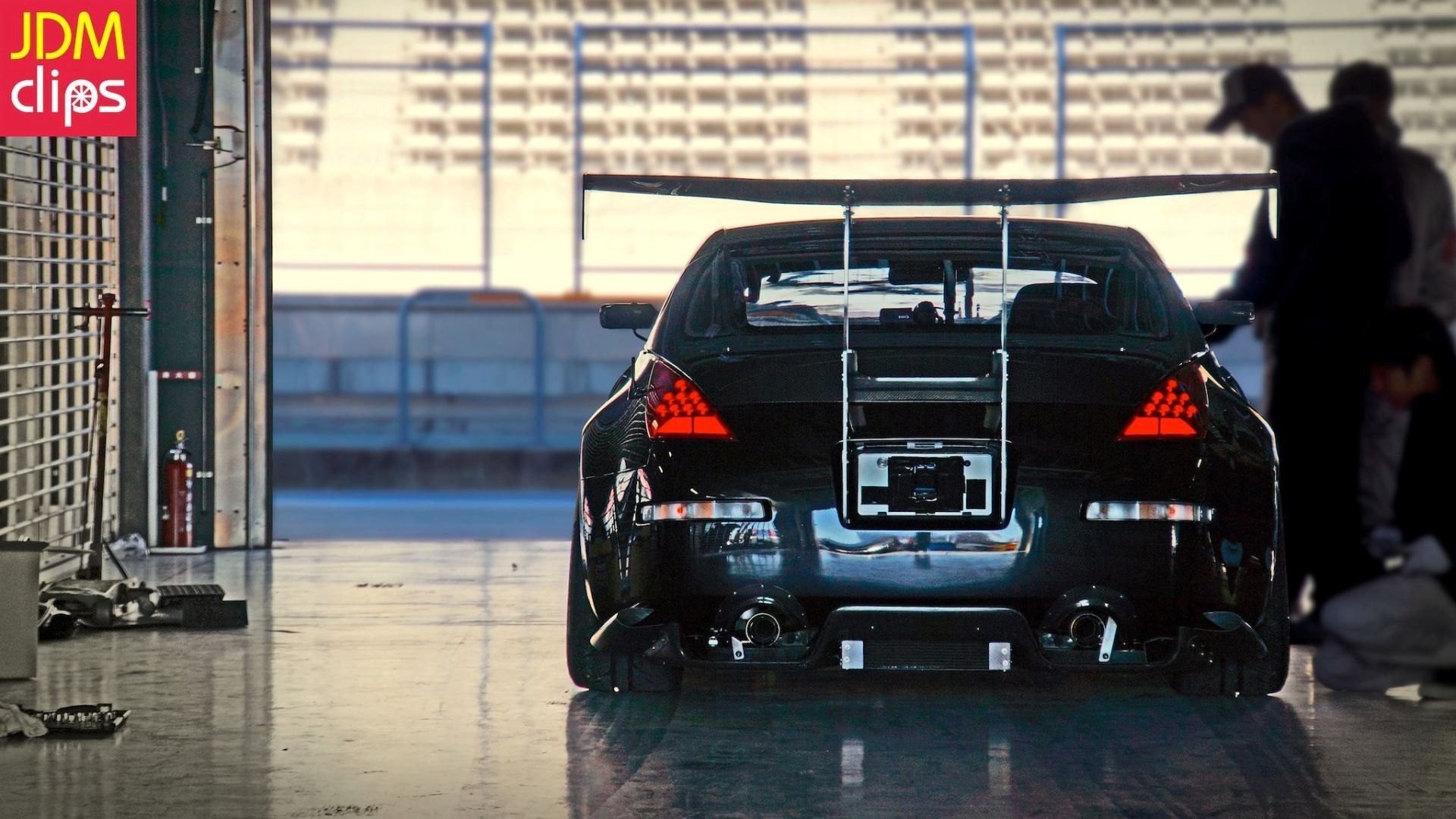1920x1080 JDM Garage Desktop Wallpaper