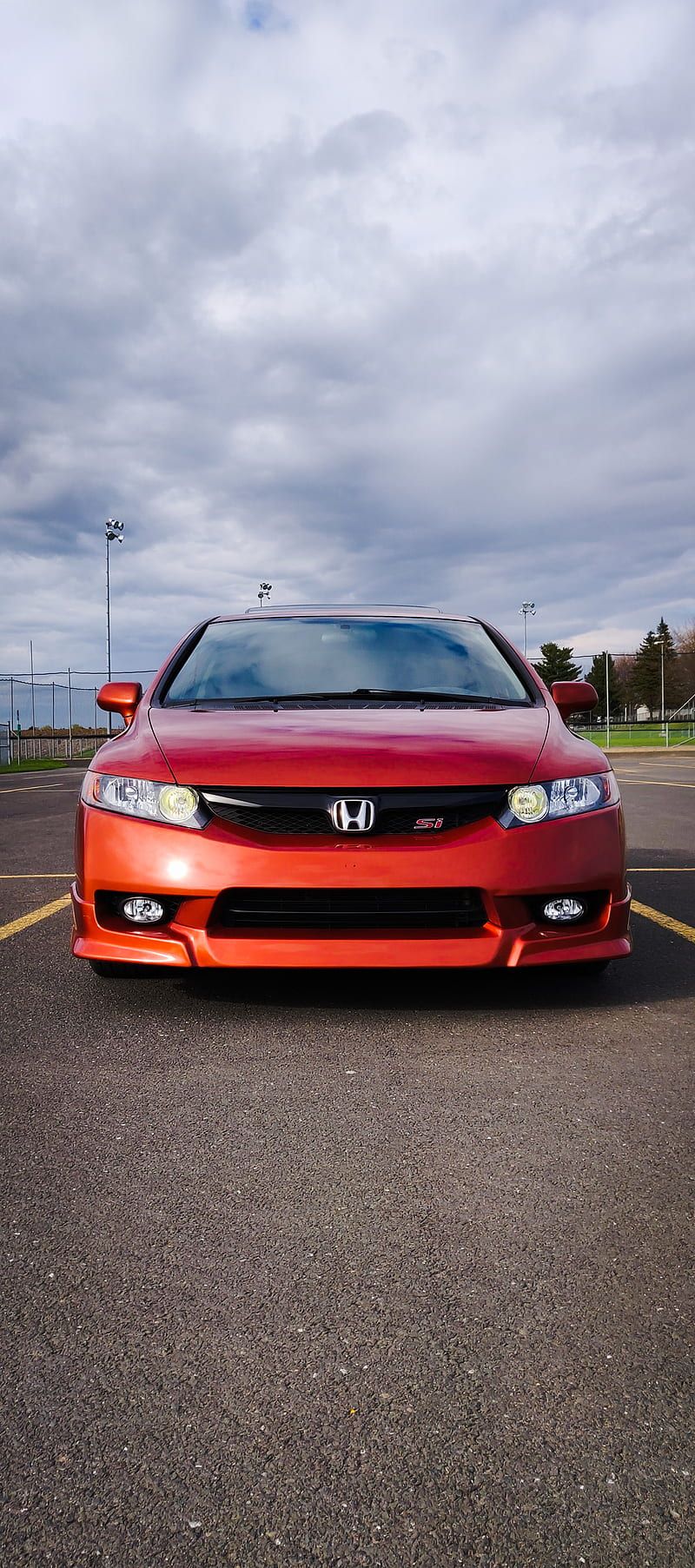 800x1805 1082x1922px, 1080P free download. Honda Civic Si, car, carros, civic si, honda civic, k orange, vtec, HD phone wallpaper
