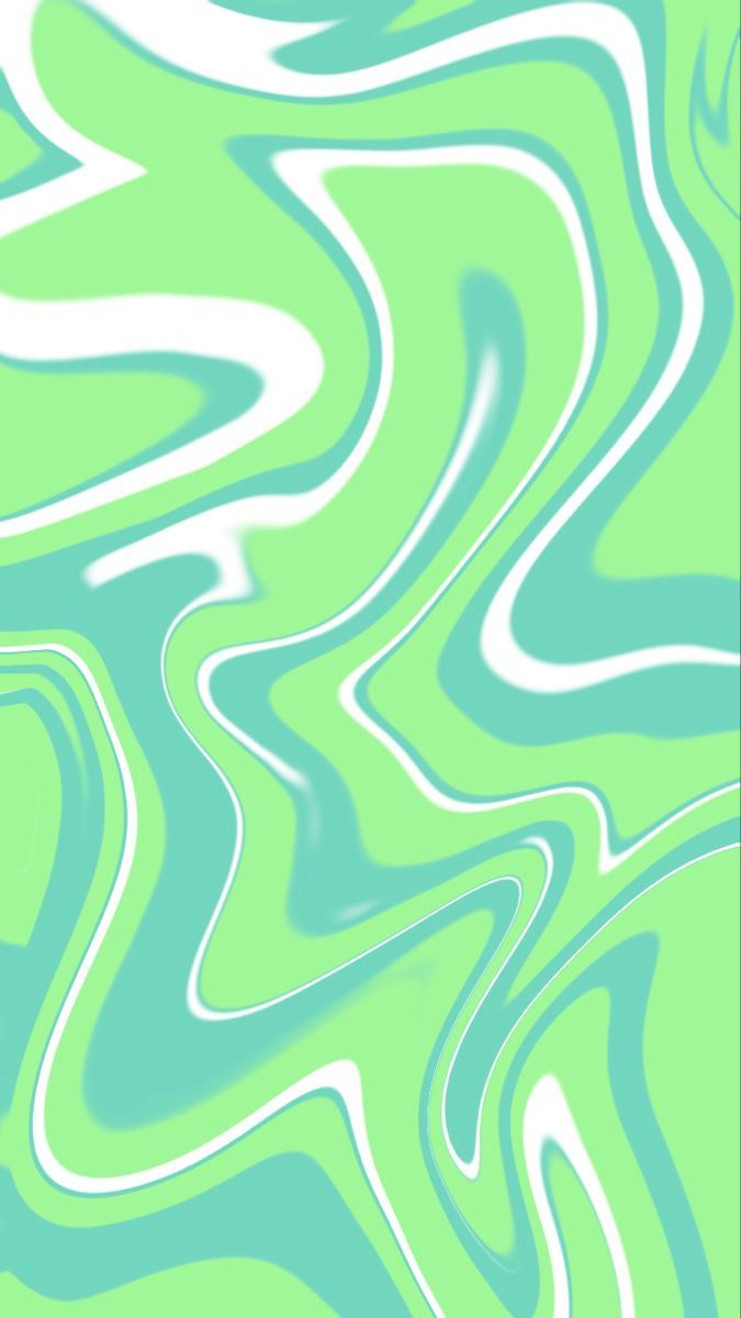 675x1200 Retro Green Wallpaper