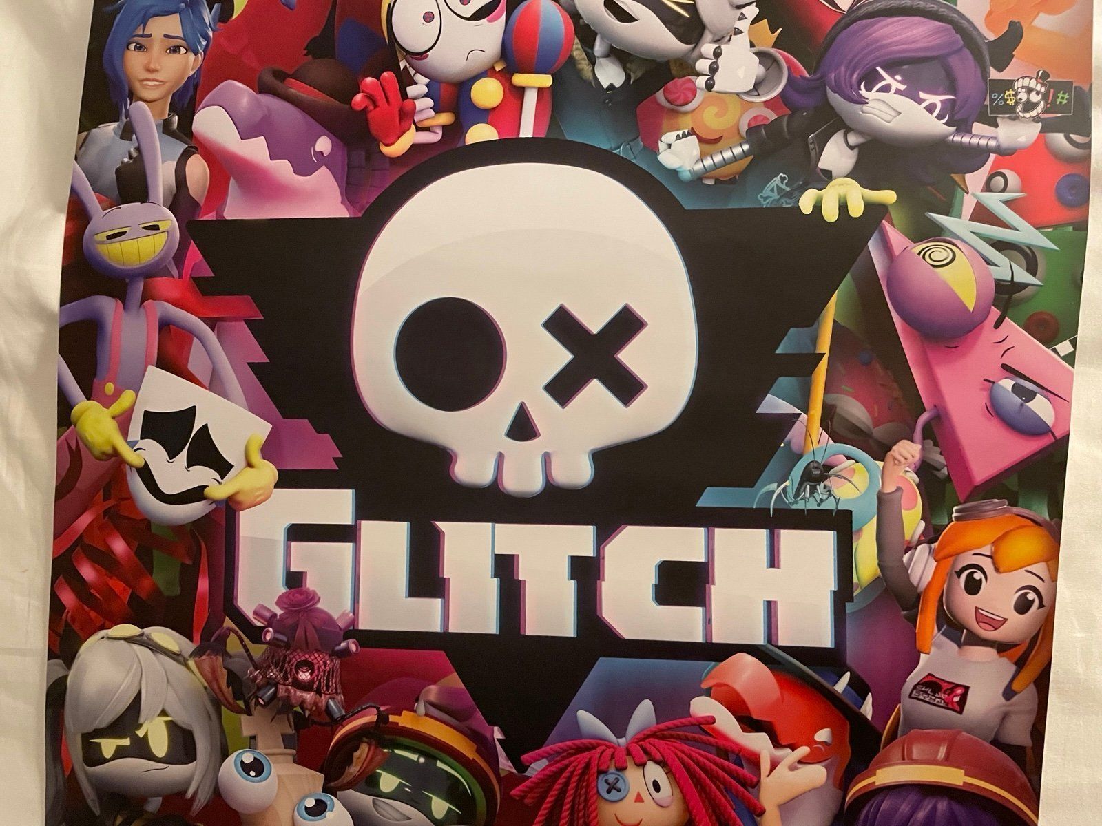 1600x1200 Glitch Productions Exclusive LVL UP EXPO Poster!