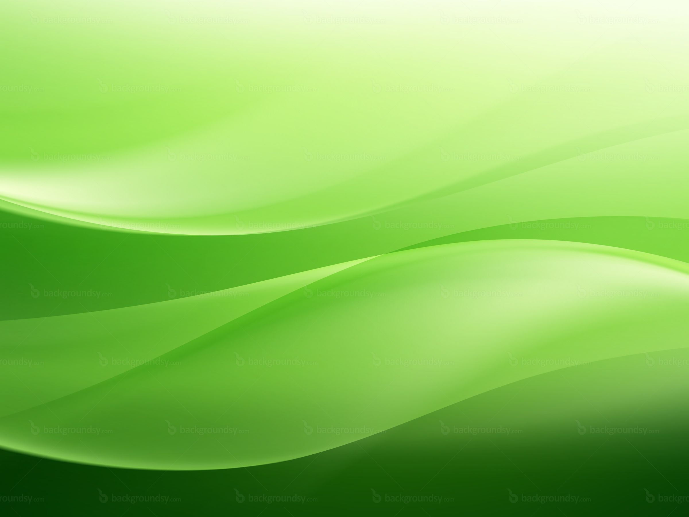2400x1800 Green Wave Wallpaper