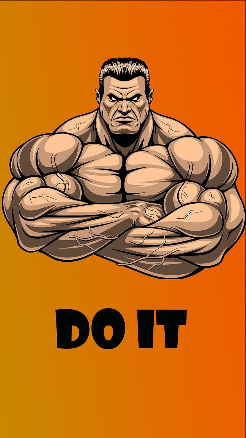 850x1511 Do_it, Motivación, gimnasio, Culturismo, empujar fondo de pantalla del teléfono