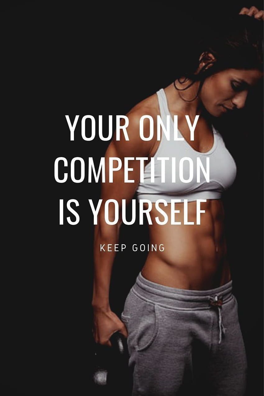 850x1274 Motivación Gimnasia Femenina, motivación deportiva mujer fondo de pantalla del teléfono