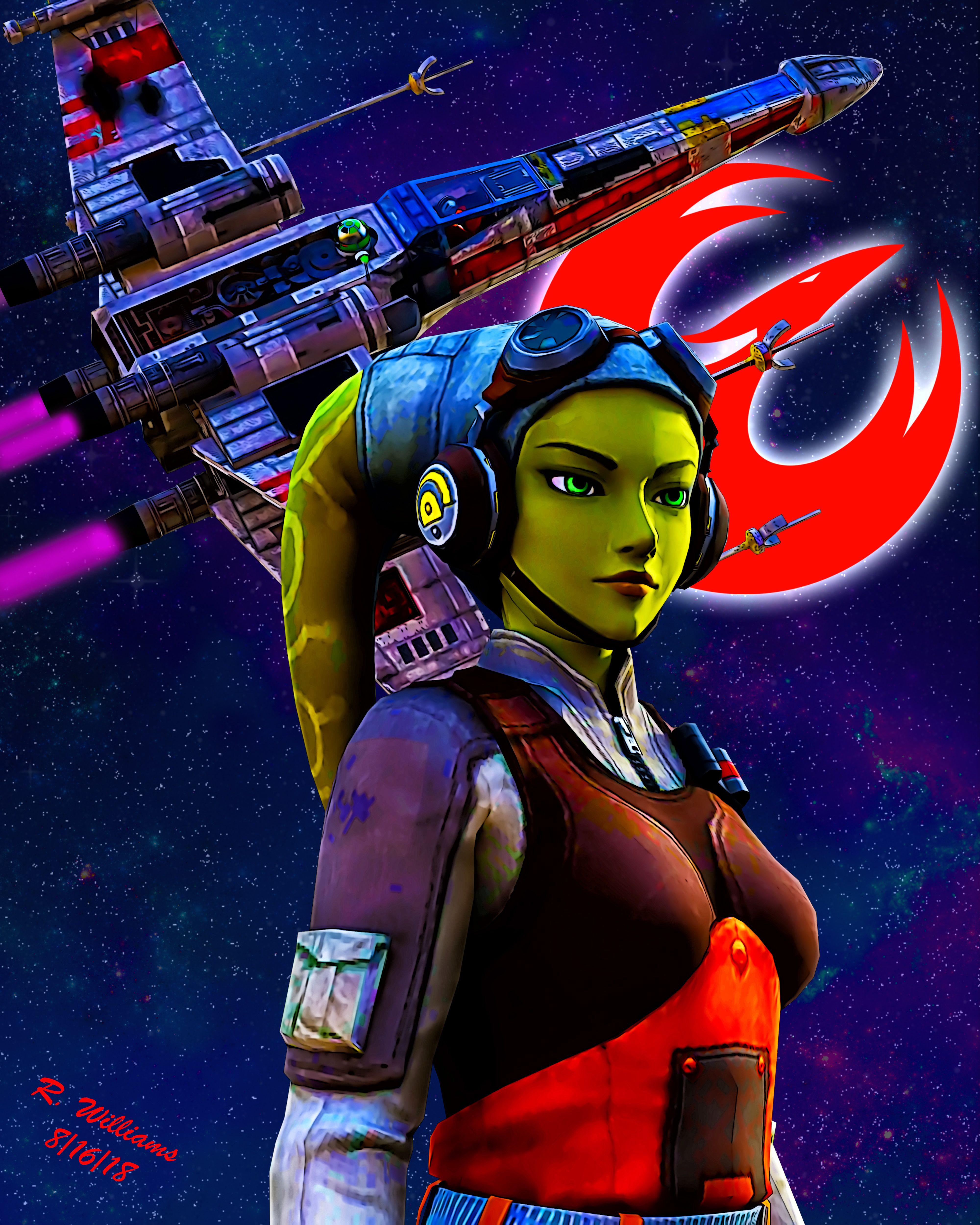 4000x5000 Star Wars Rebels: Hera