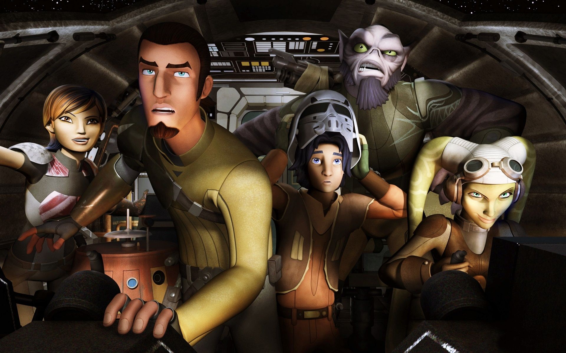 1920x1200 Phone wallpaper: Tv Show, Star Wars Rebels, Ezra Bridger, Hera Syndulla, Kanan Jarrus, Sabine Wren, Zeb Orrelios, Star Wars 366167