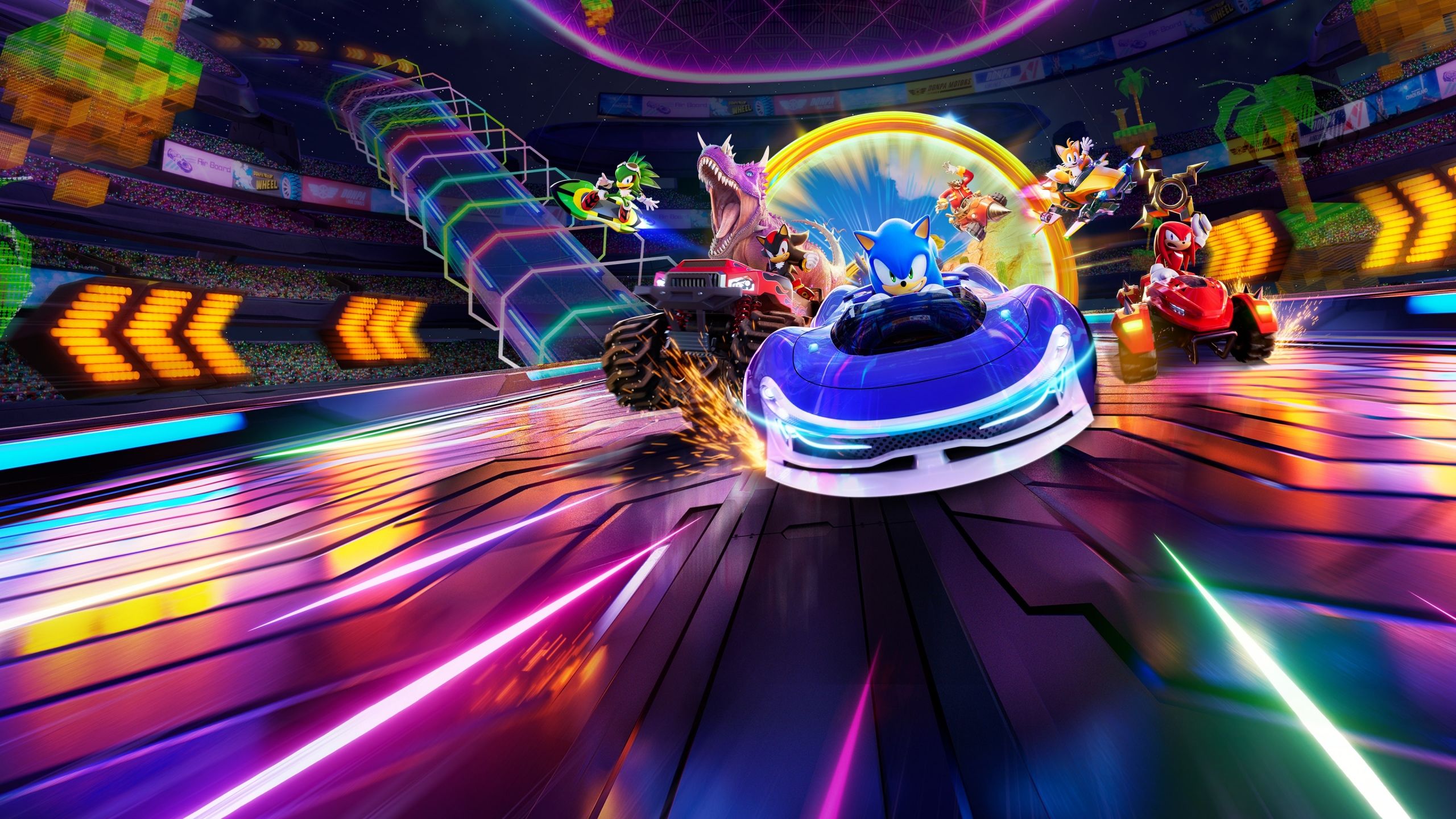 2560x1440 Sonic Racing: CrossWorlds Wallpaper 4K, Nintendo Switch