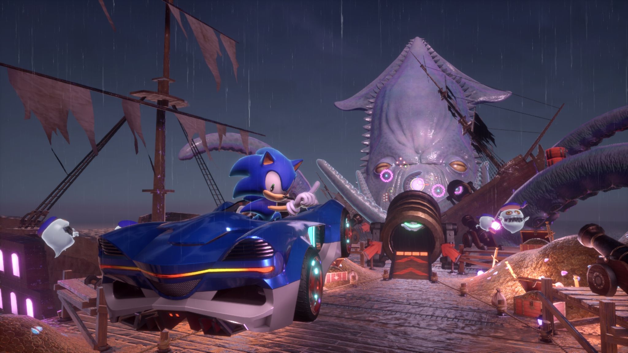 2048x1152 New Sonic Racing: CrossWorlds Art Has Players Expecting a Nintendo Guest Character