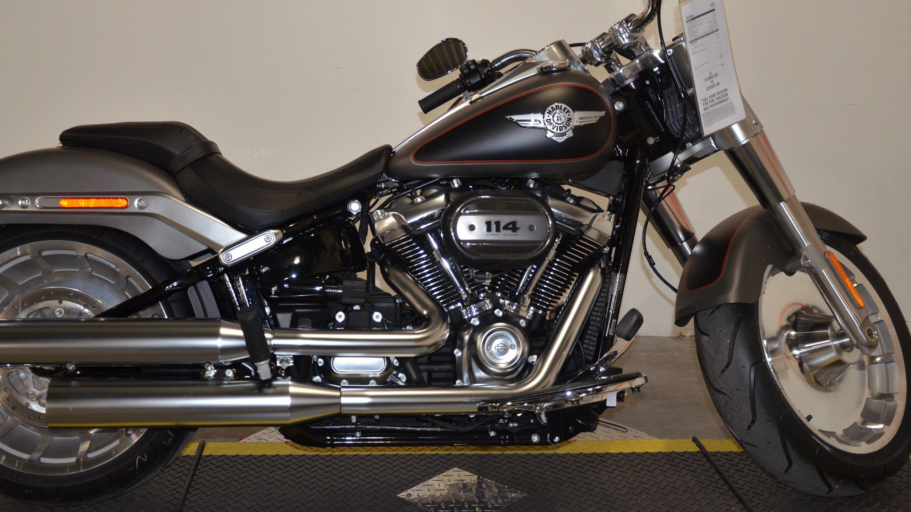 3840x2160 4k Wallpaper Of 2019 Harley Davidson Flfbs Fatboy 114