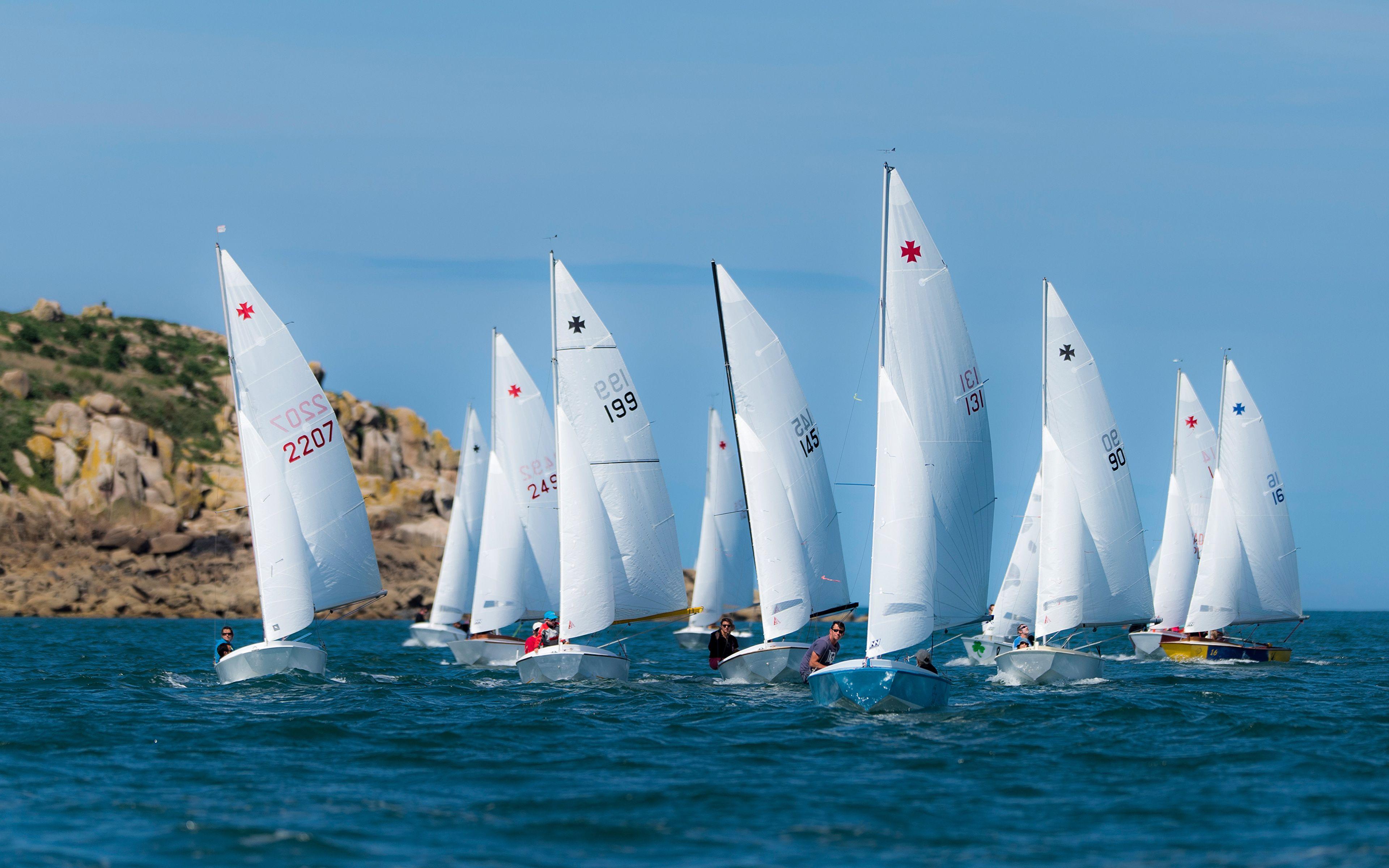 3840x2400 Regatta Sea Sport Boats Sailing 3840x2400