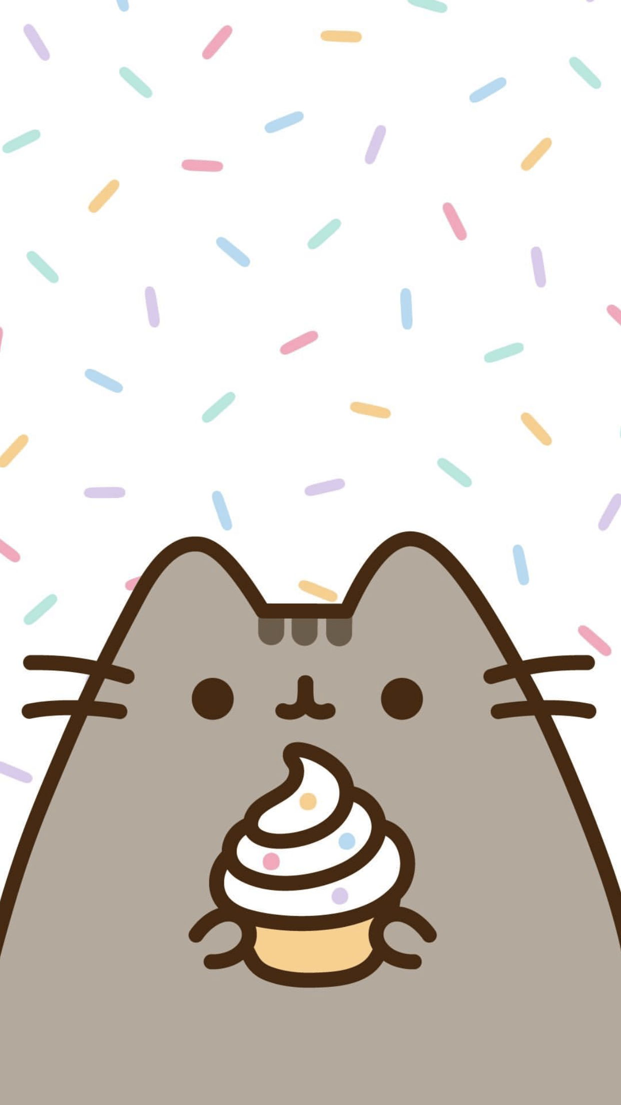 Free download Cute iPhone Themes The Pusheen Cat 640x1136 for your  Desktop Mobile  Tablet  Explore 50 Pusheen Wallpaper iPhone  Pusheen  Cat Desktop Wallpaper Pusheen Wallpaper for Computer Pusheen Desktop  Wallpaper