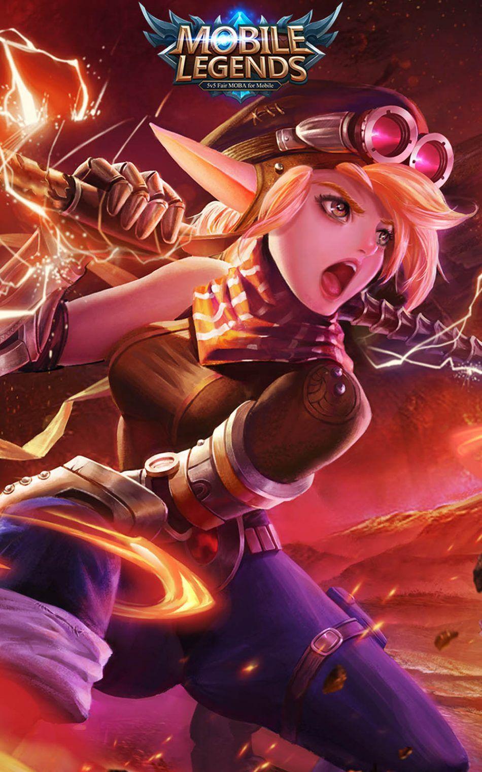 950x1520 Lolita Mobile Legends Hero HD Mobile Wallpaper Legends