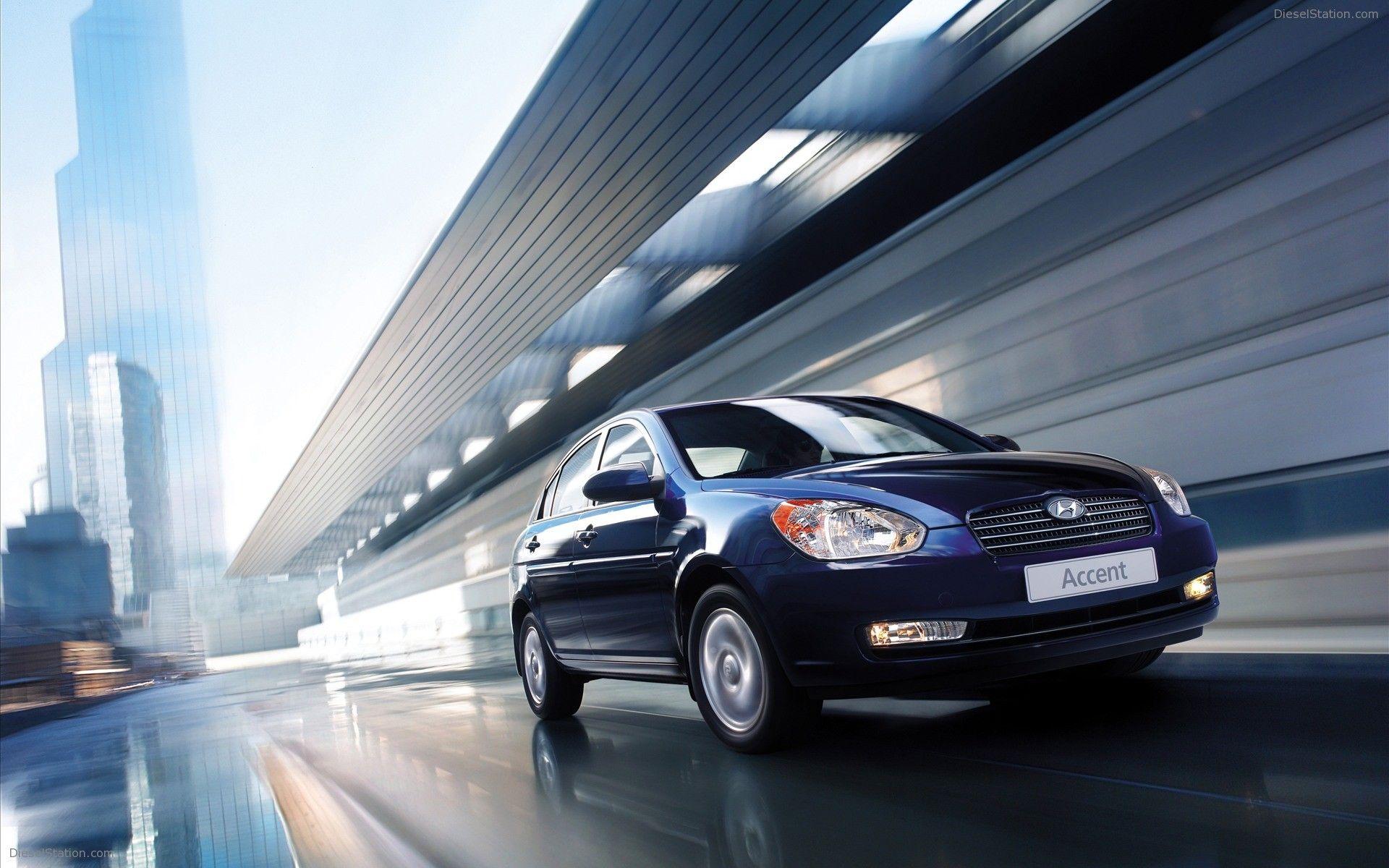 1920x1200 Free download Hyundai Accent 2009 Widescreen Exotic Car Wallpaper