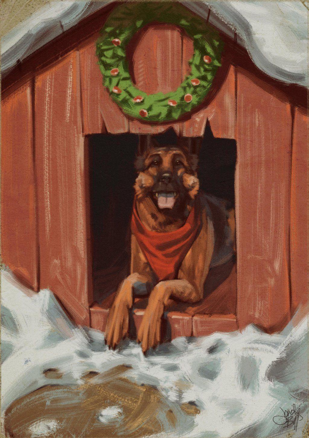 1024x1448 Seasons greetings from Dogmeat