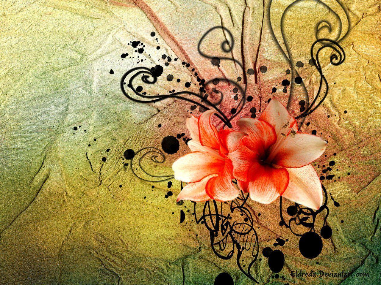 1280x960 Flower Gothic Wallpaper. Saurimonde. Gothic wallpaper