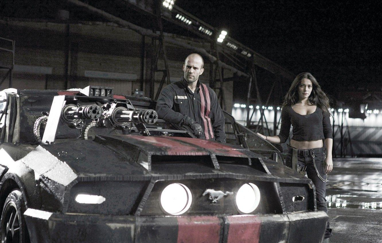 1332x850 Wallpaper girl, man, actors, Jason Statham, Jason Statham, Natalie