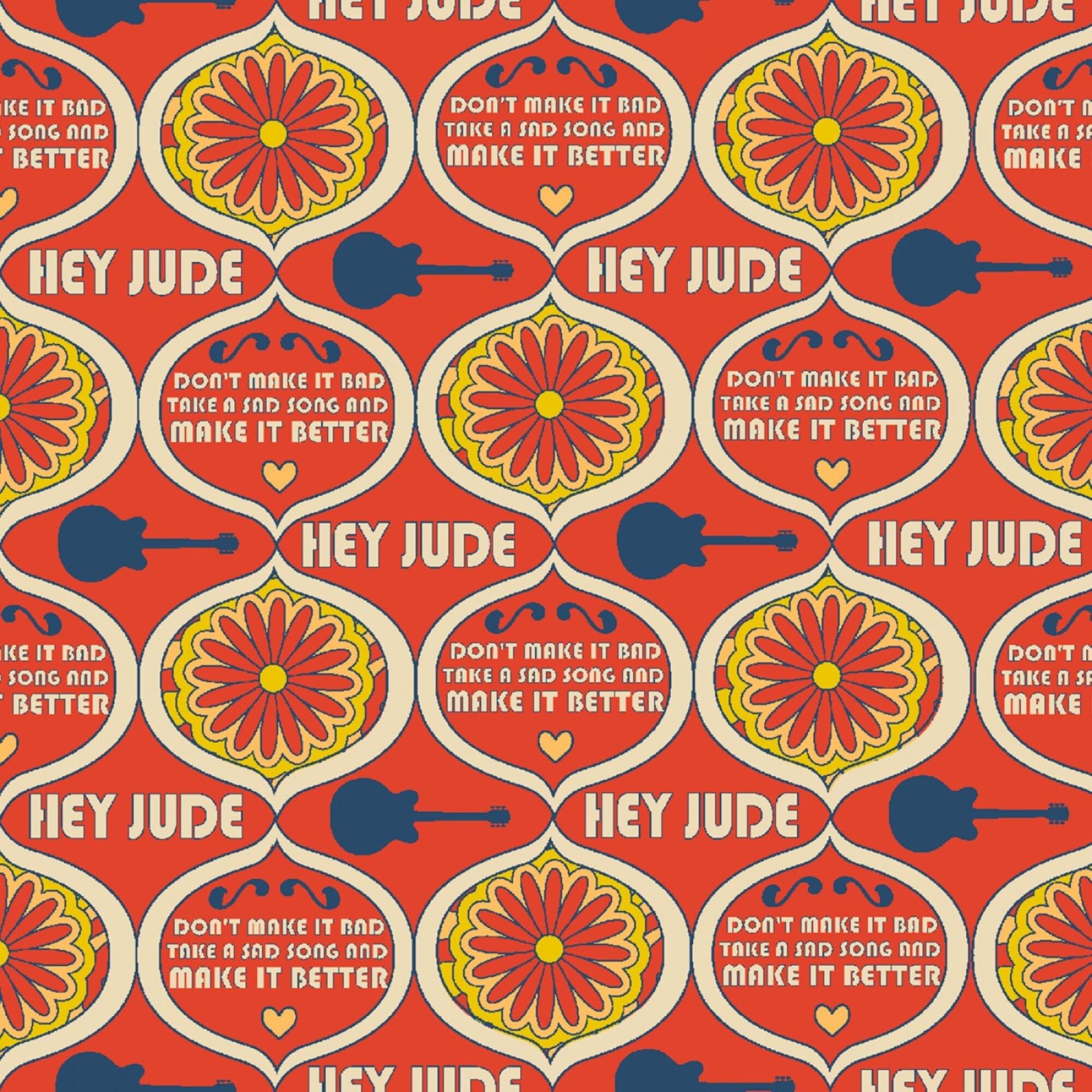 2000x2000 Yard Hey Jude Toss Fabric by Springs Creative 100% Cotton 71253j400710 The Yard shipping U.S