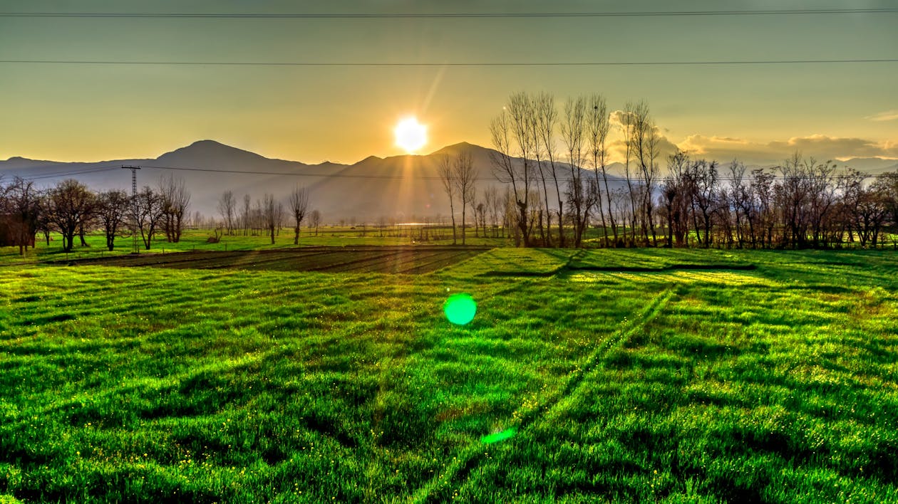 1260x708 Golden Hour View on the Mountain · Free