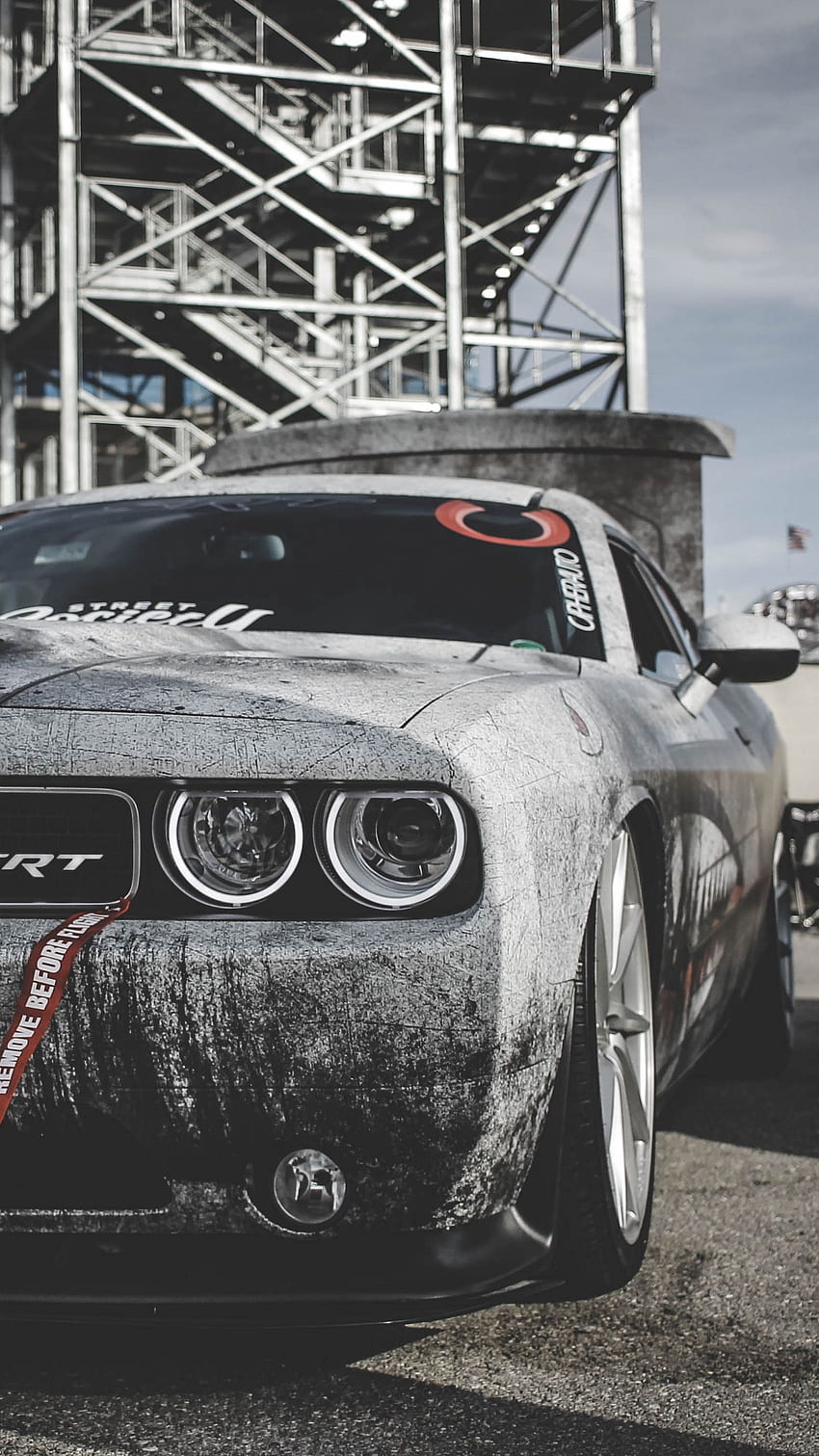 850x1511 Dodge challenger drifting HD wallpaper