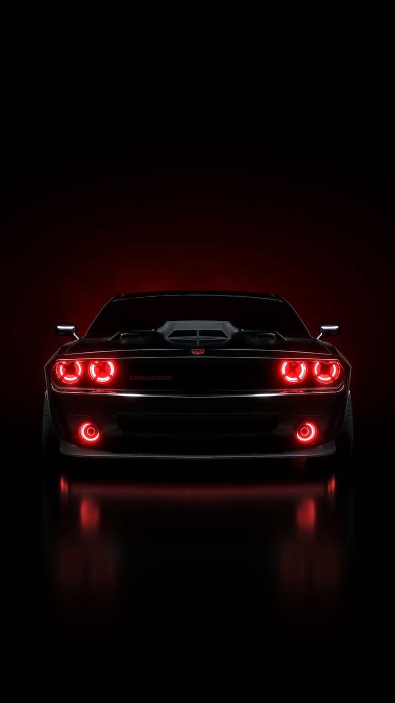 800x1422 Dodge challenger Dodge, car, challenger, drift, drive, glow, neon, race, racing, HD phone wallpaper