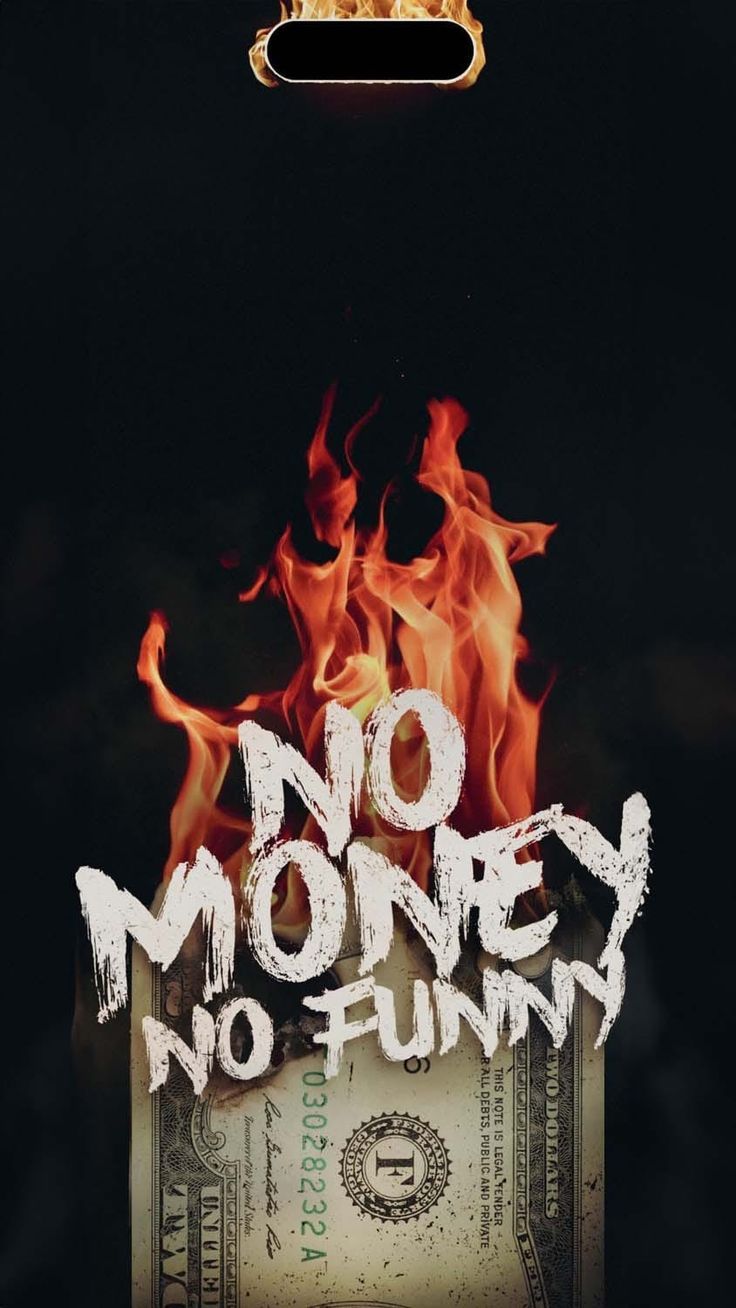 736x1308 No Money No Funny iPhone 15 Pro Max Wallpaper