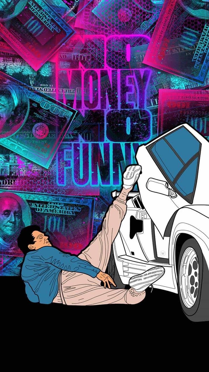 736x1308 No Money No Funny iPhone Wallpaper 4K