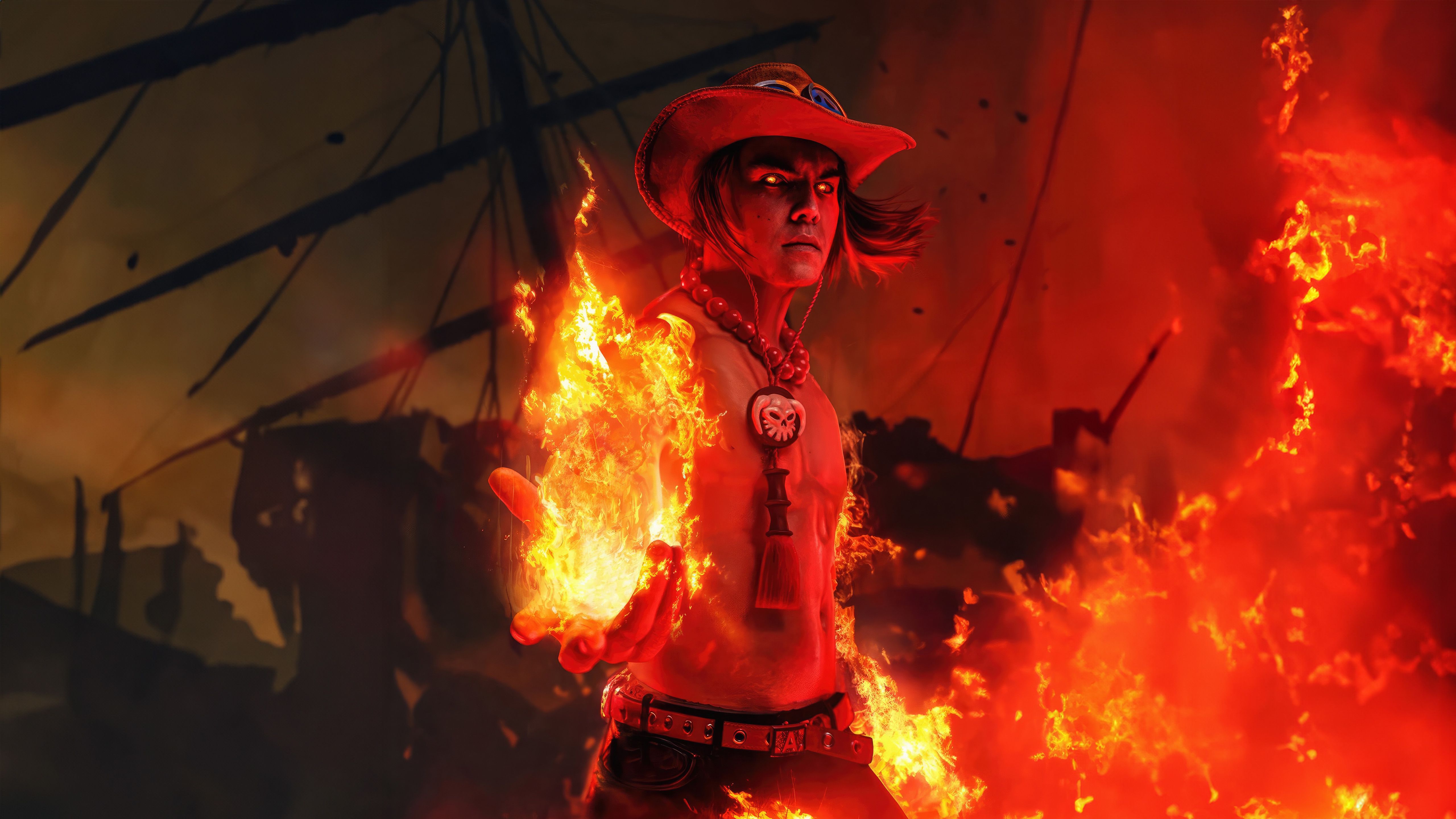 5120x2880 Portgas D Ace One Piece Wallpaper, HD Anime Wallpaper, 4k Wallpaper, Image, Background, Photos and Picture