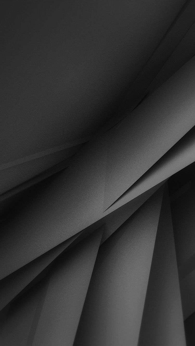 750x1334 iPhone X wallpaper. abstract background line shape gray minimal3D pattern bw dark
