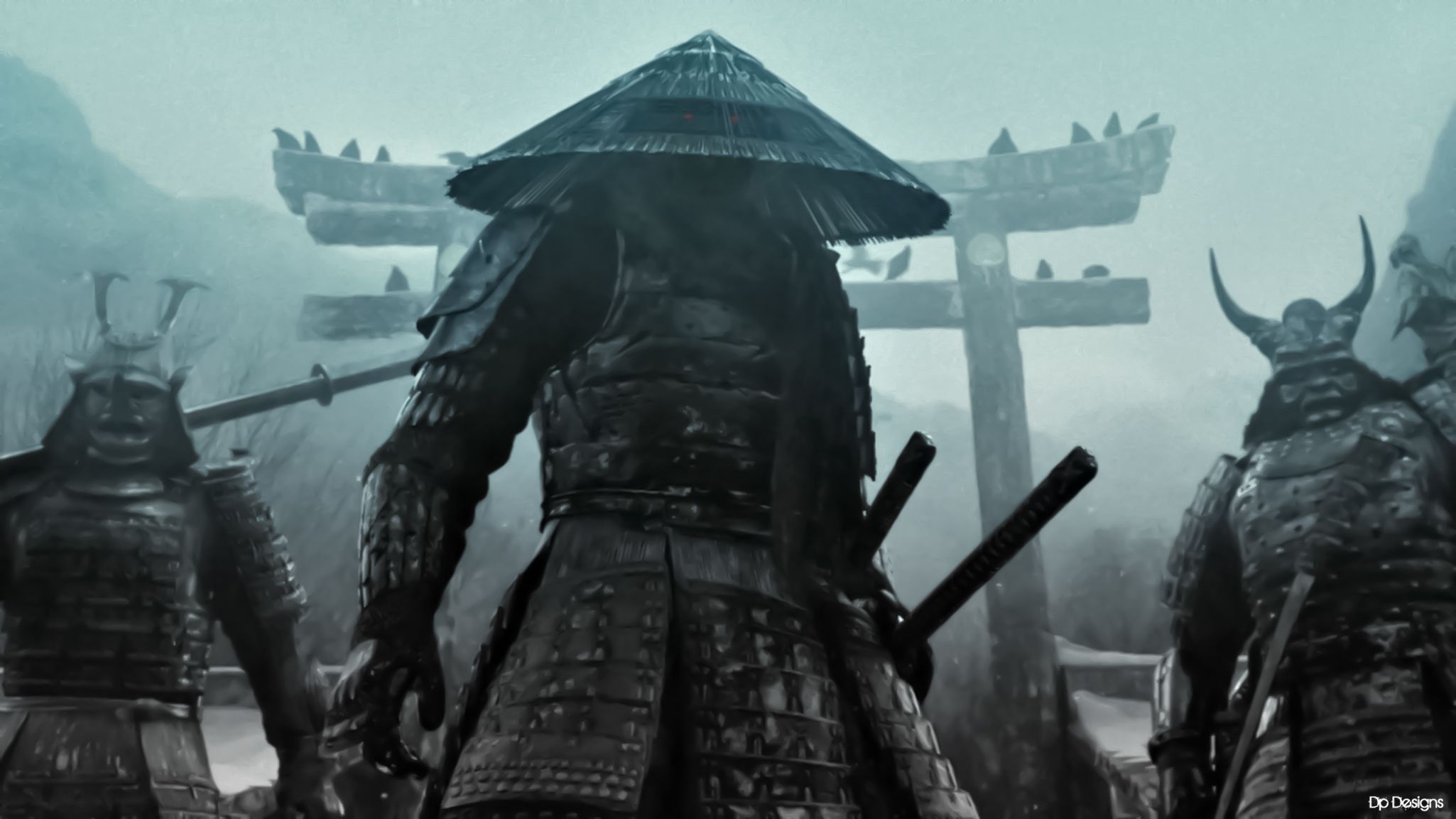 2050x1153 Free Samurai 4K Wallpaper & Desktop HD Background for PC