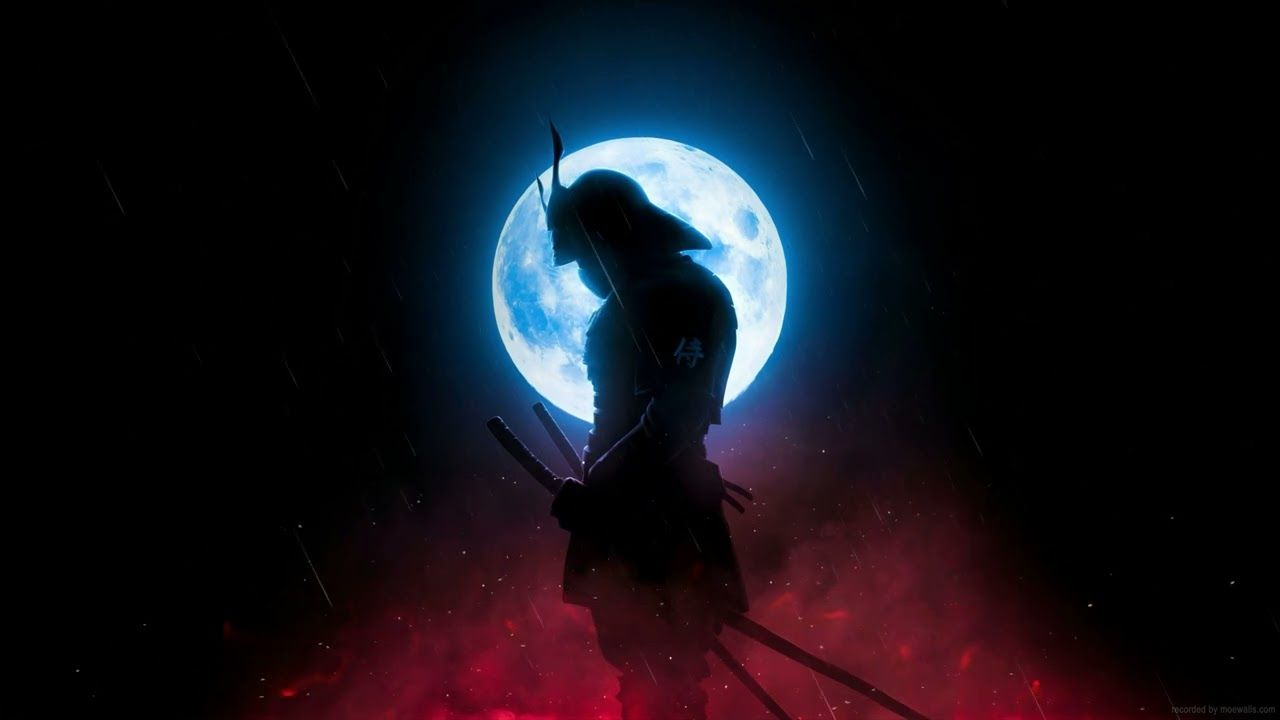 1280x720 Moonlight Samurai Live Wallpaper 4k