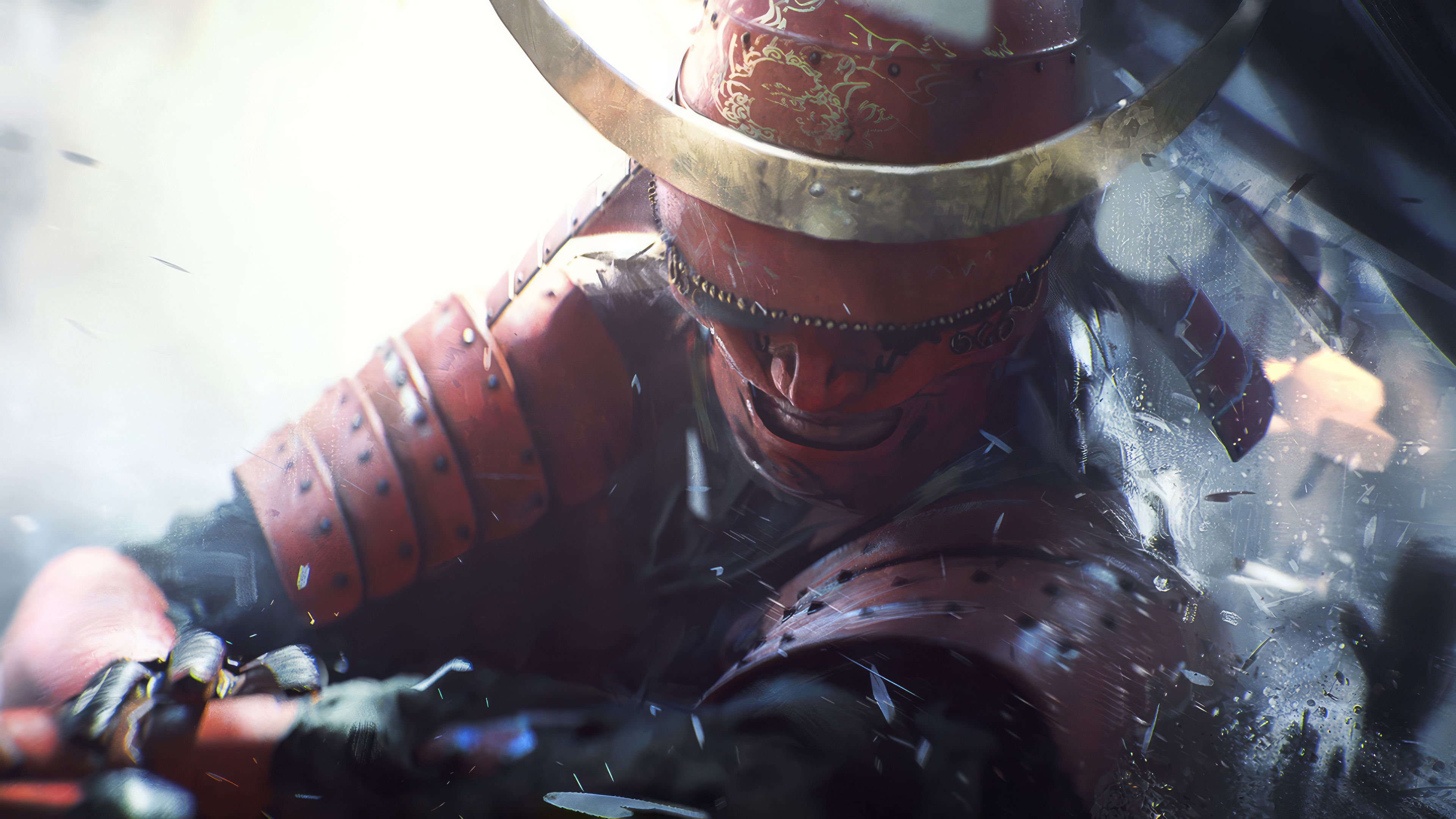 3840x2160 THE FINALS Game Samurai Wallpaper 4K HD PC n