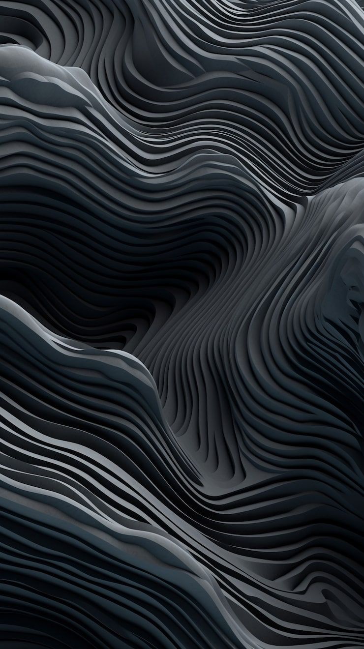 740x1320 Dark gray abstract background Image